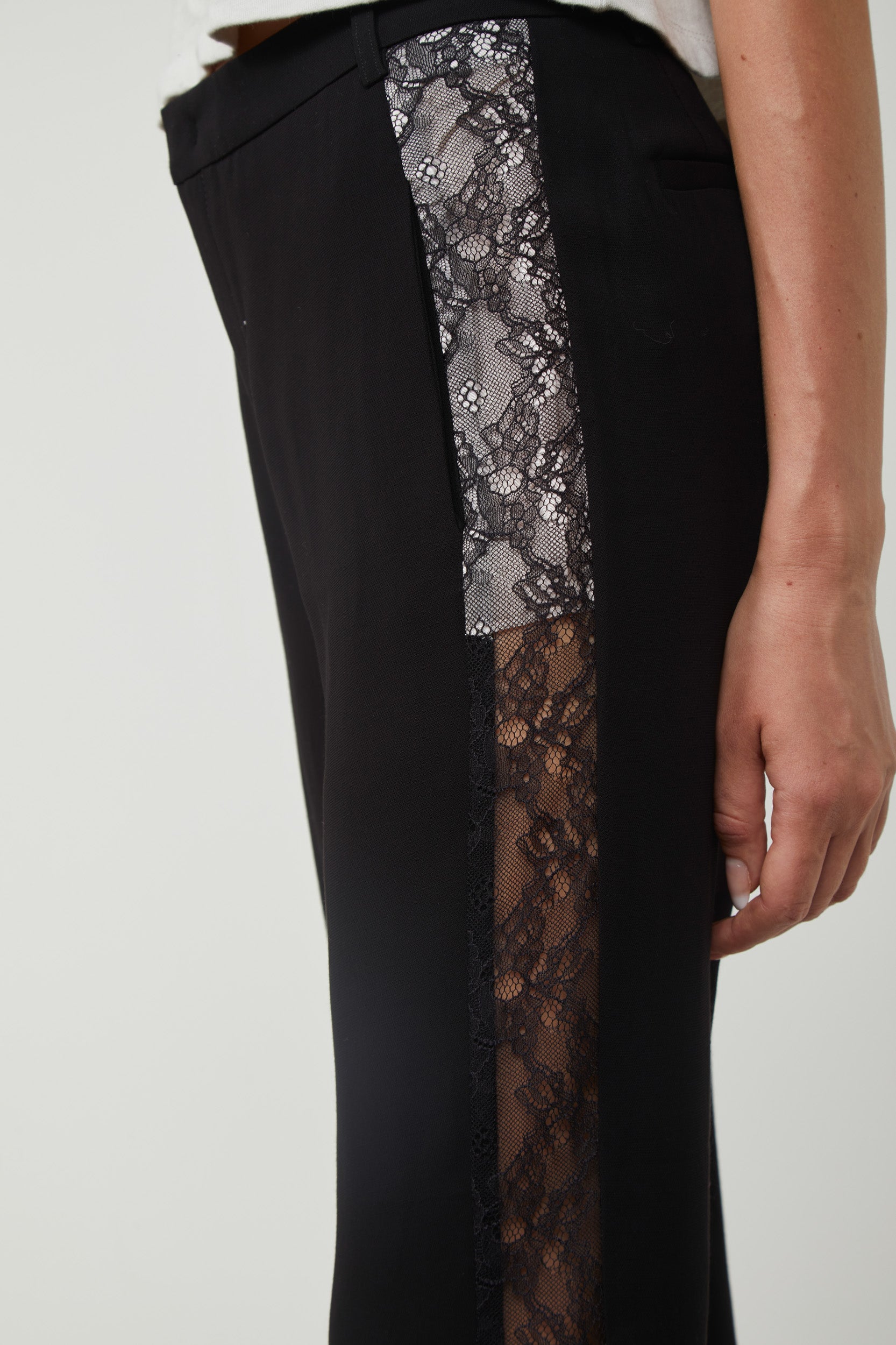 PINKO Pantalone Pizzo Nero