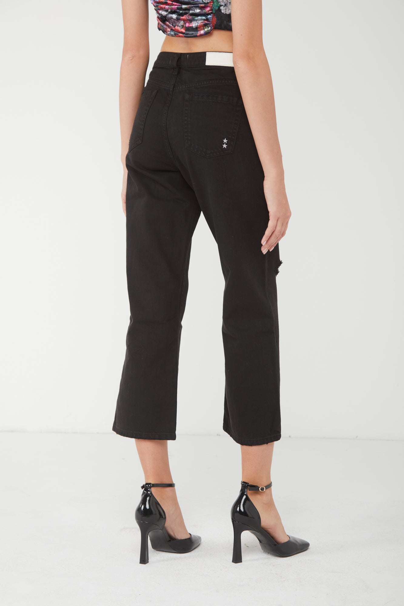 ICON DENIM Mom Jeans Chloe Nero