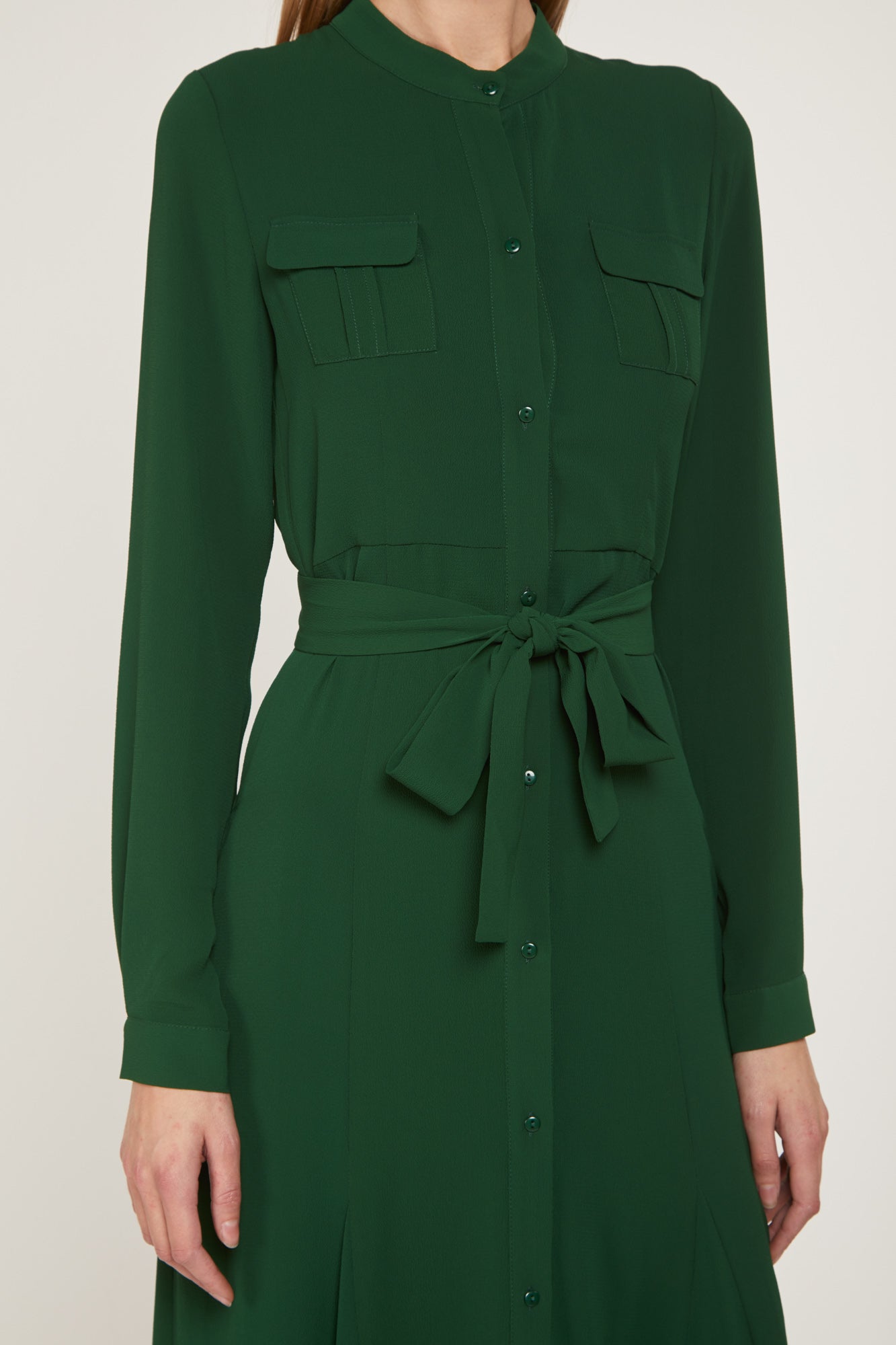 PRINCESSE LODO Abito Chemisier Verde