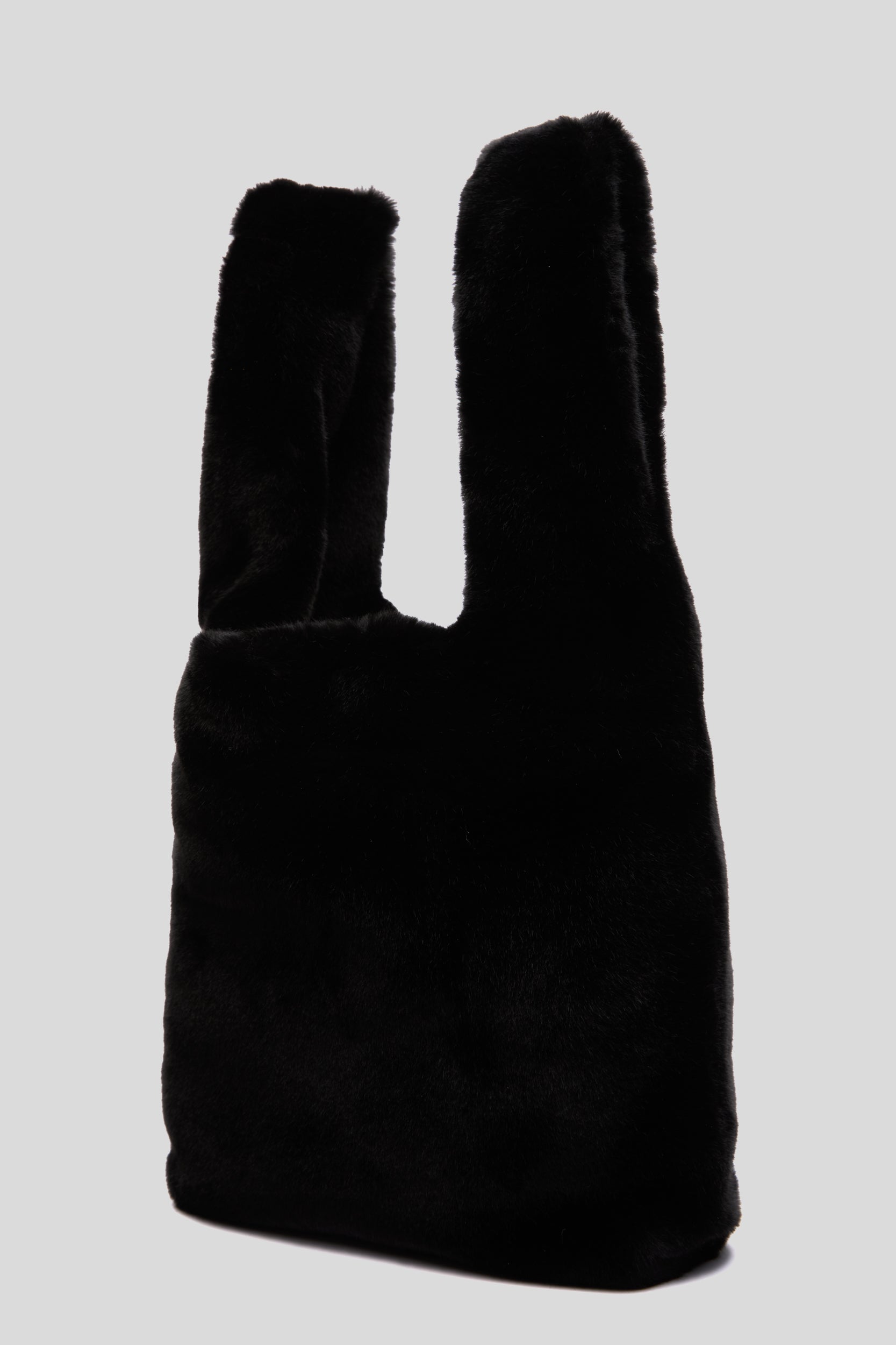 STAND STUDIO Bag "Market Fur" Black