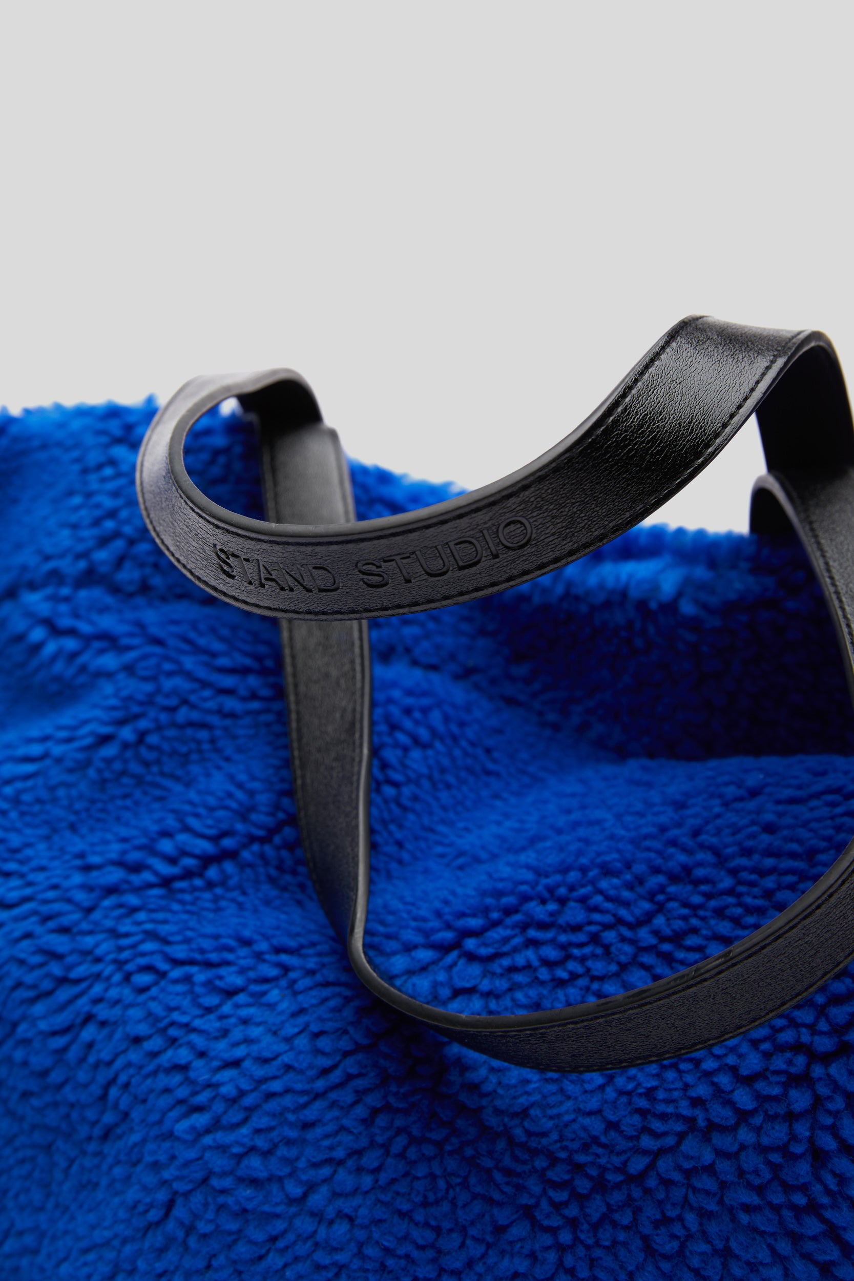 STAND STUDIO Electric Blue Shopping Bag