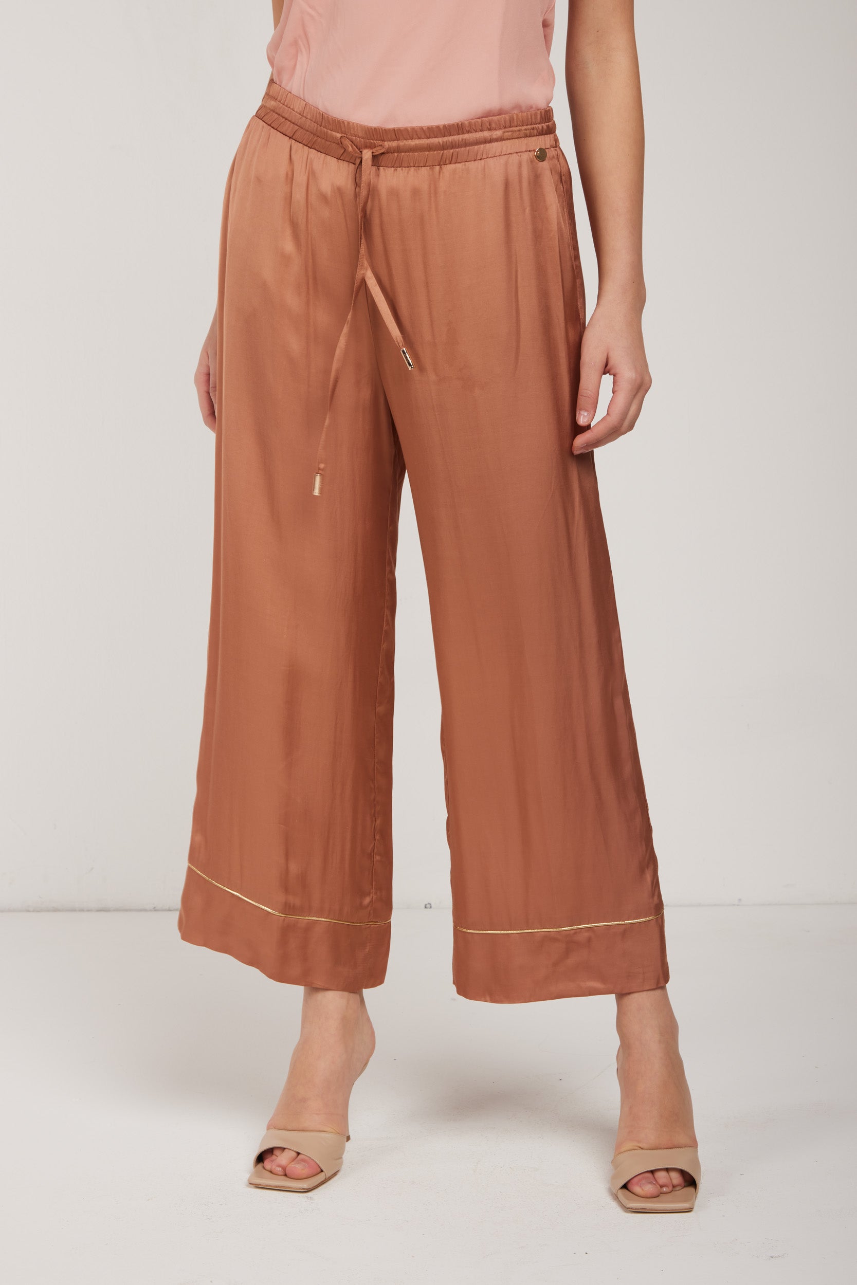 LIU-JO Rusty Satin Pants