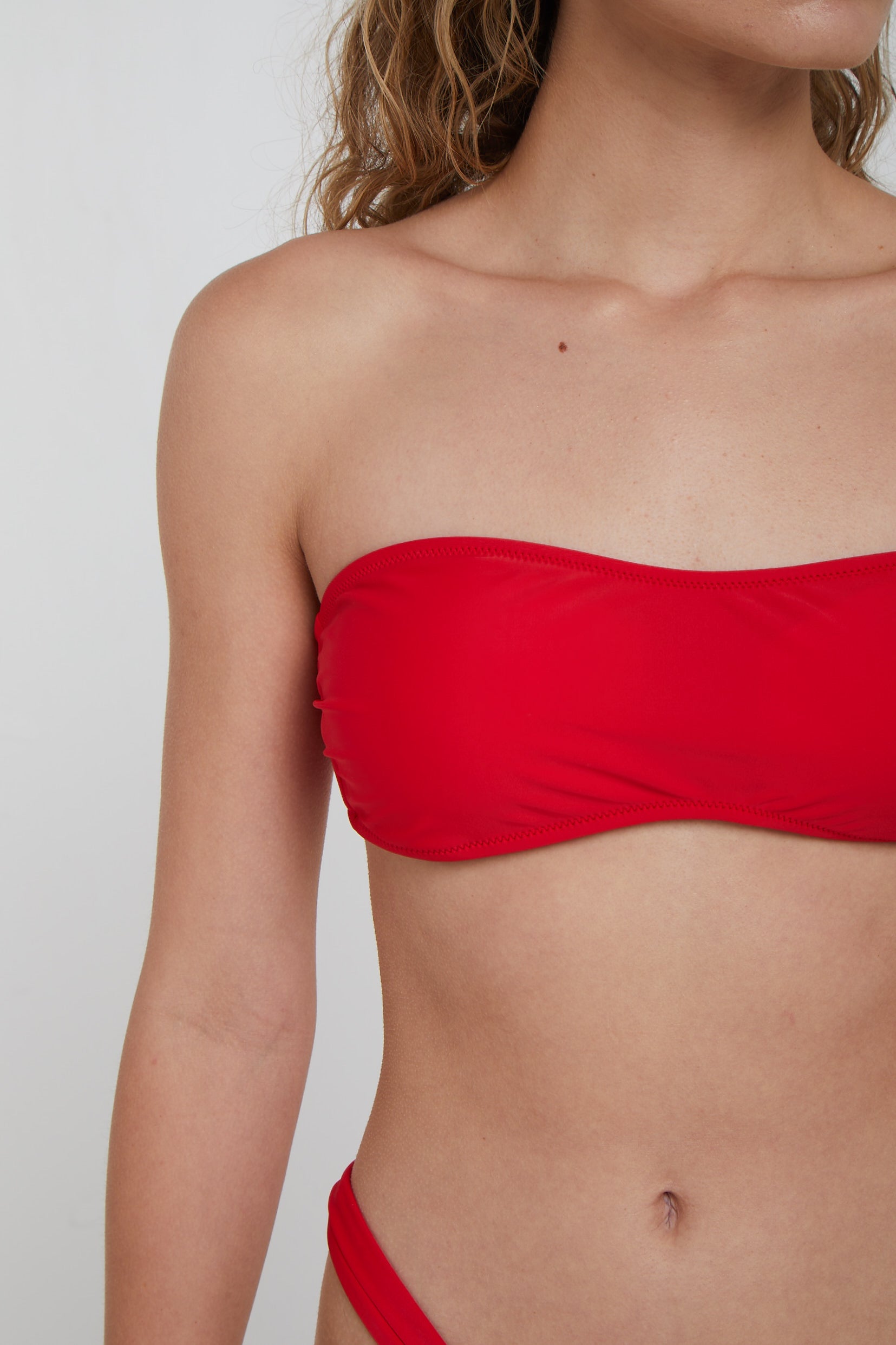 SECRETS LOVE Bikini Positano Rosso con Top a Fascia