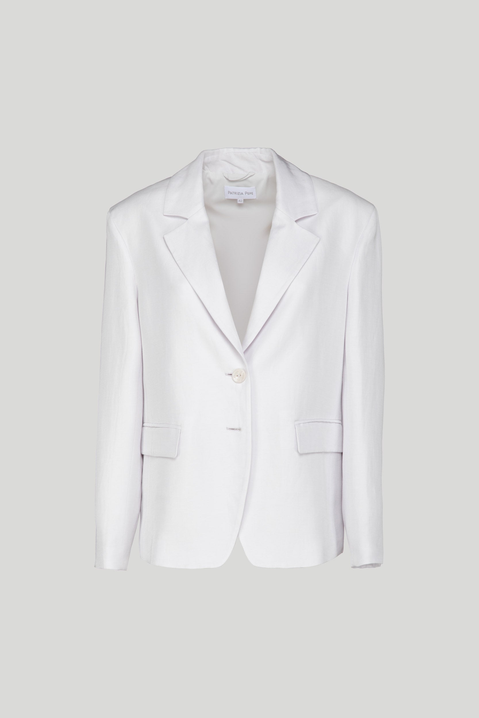 PATRIZIA PEPE Blazer Monopetto Bianco