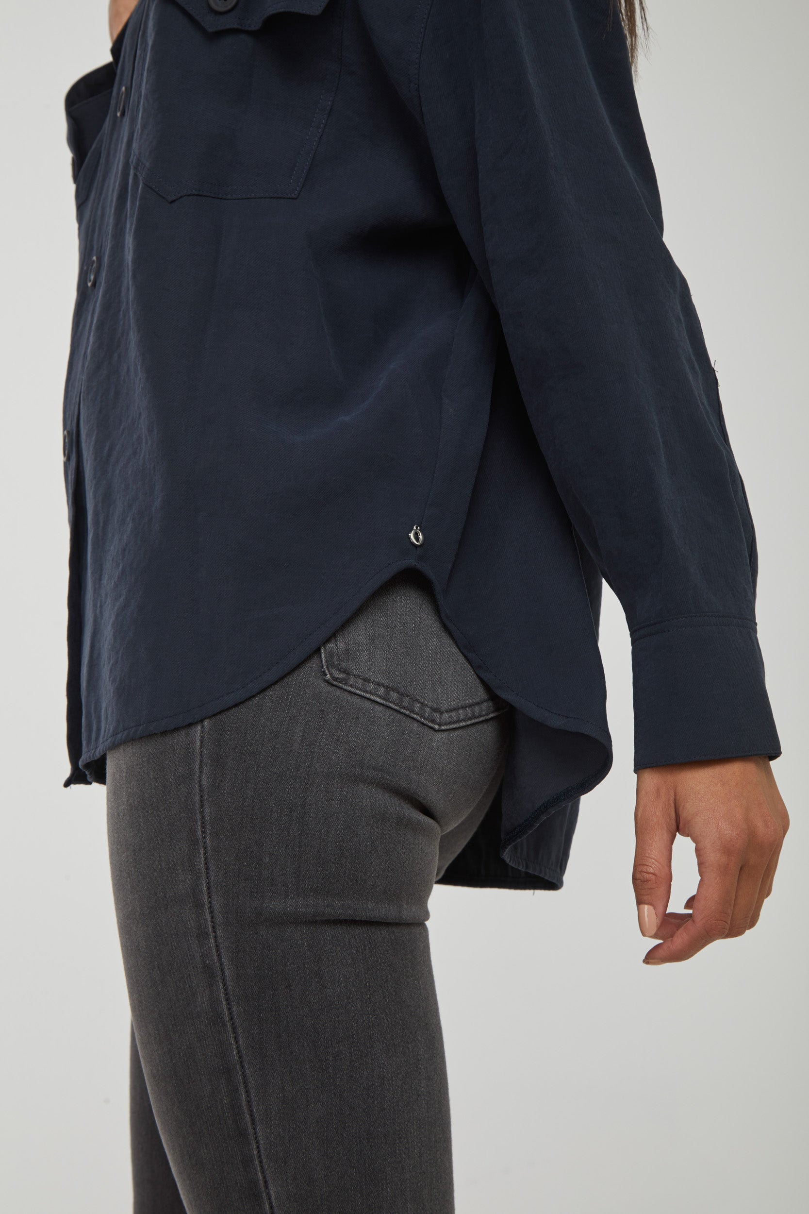 OTTOD'AME Night Blue Shirt