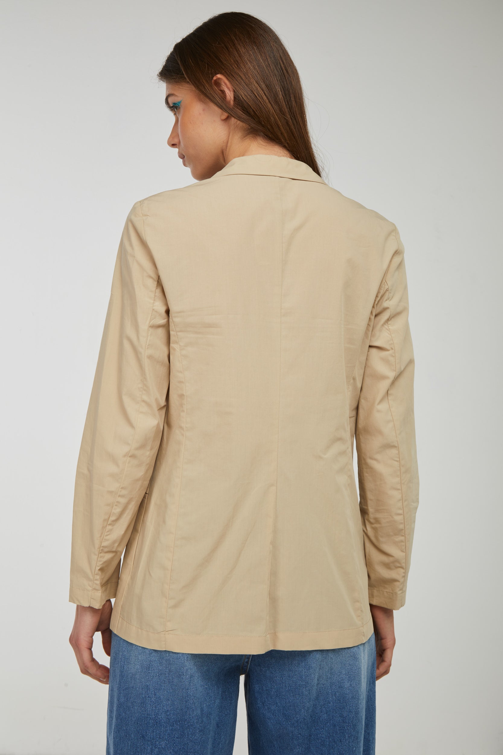 OTTOD'AME Blazer Doppiopetto Beige