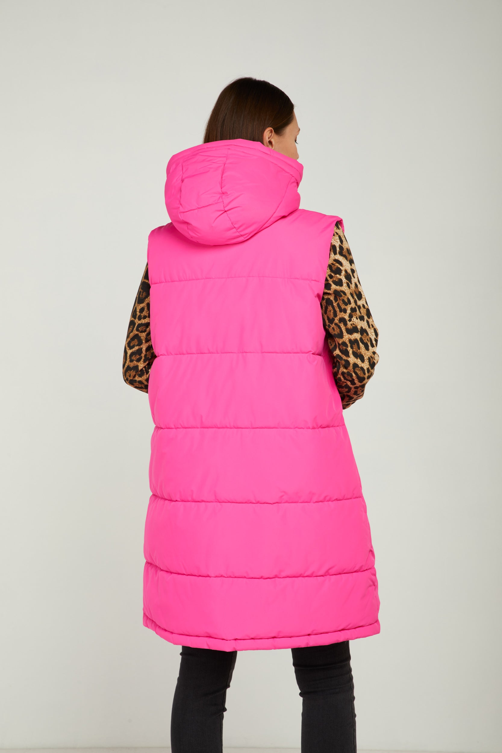 OOF WEAR Giacca in Nylon Mat Fuchsia Fluo