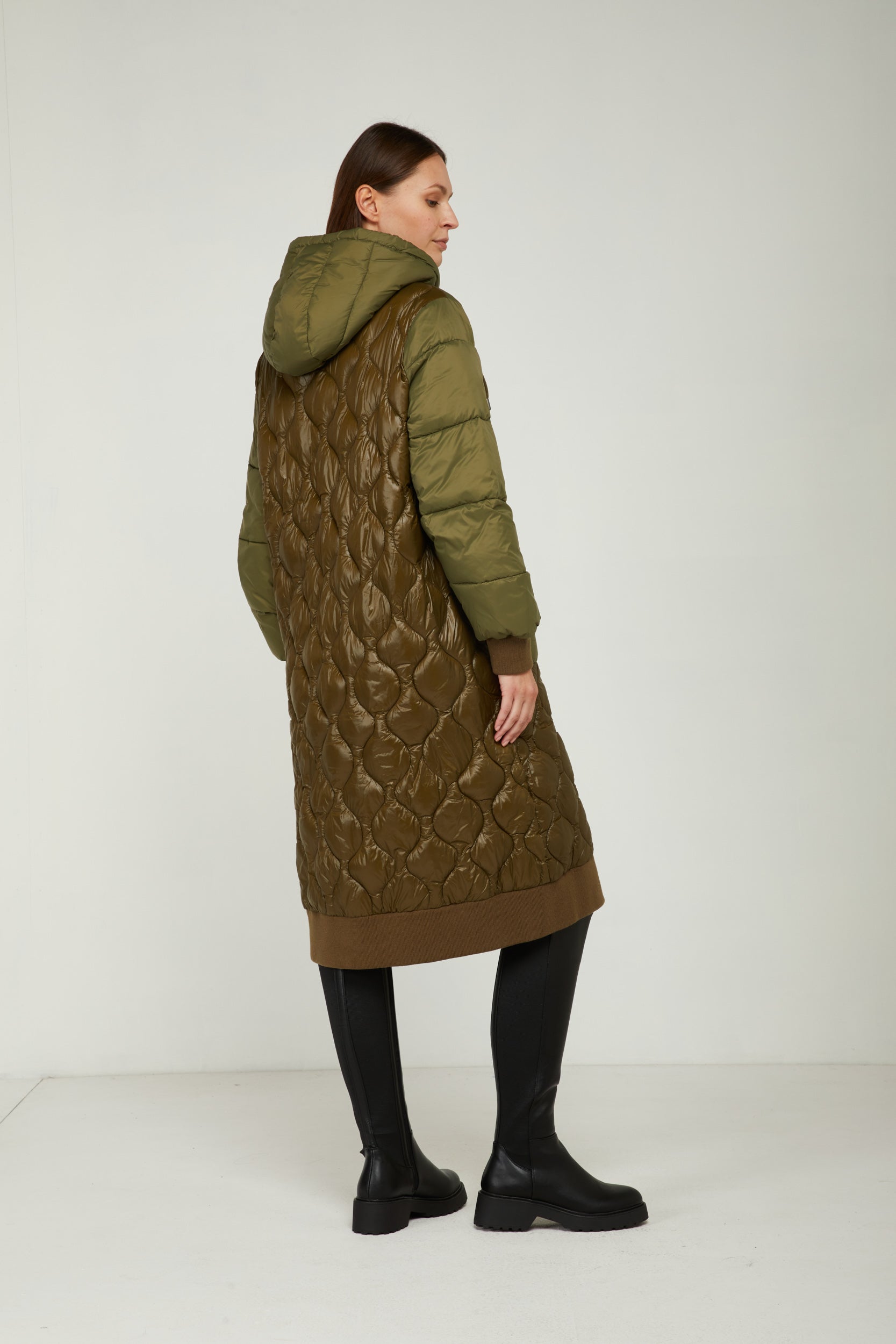 OOF WEAR Parka in Nylon Bicolor