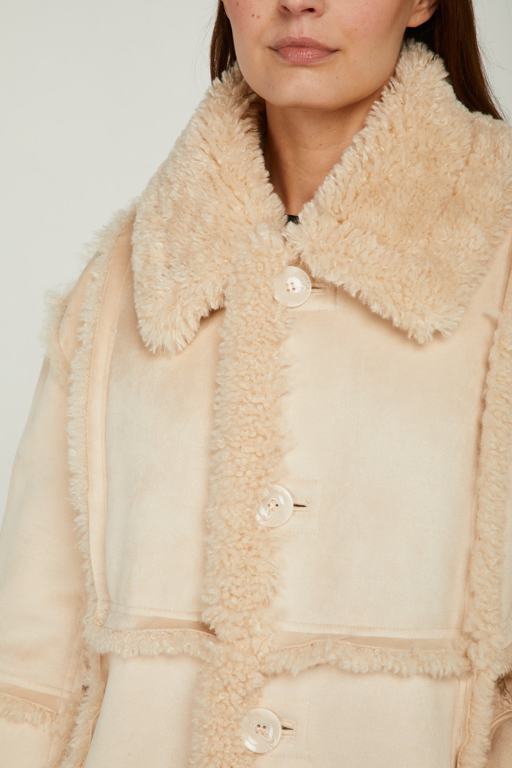 STAND STUDIO Coat "Samira" Sand