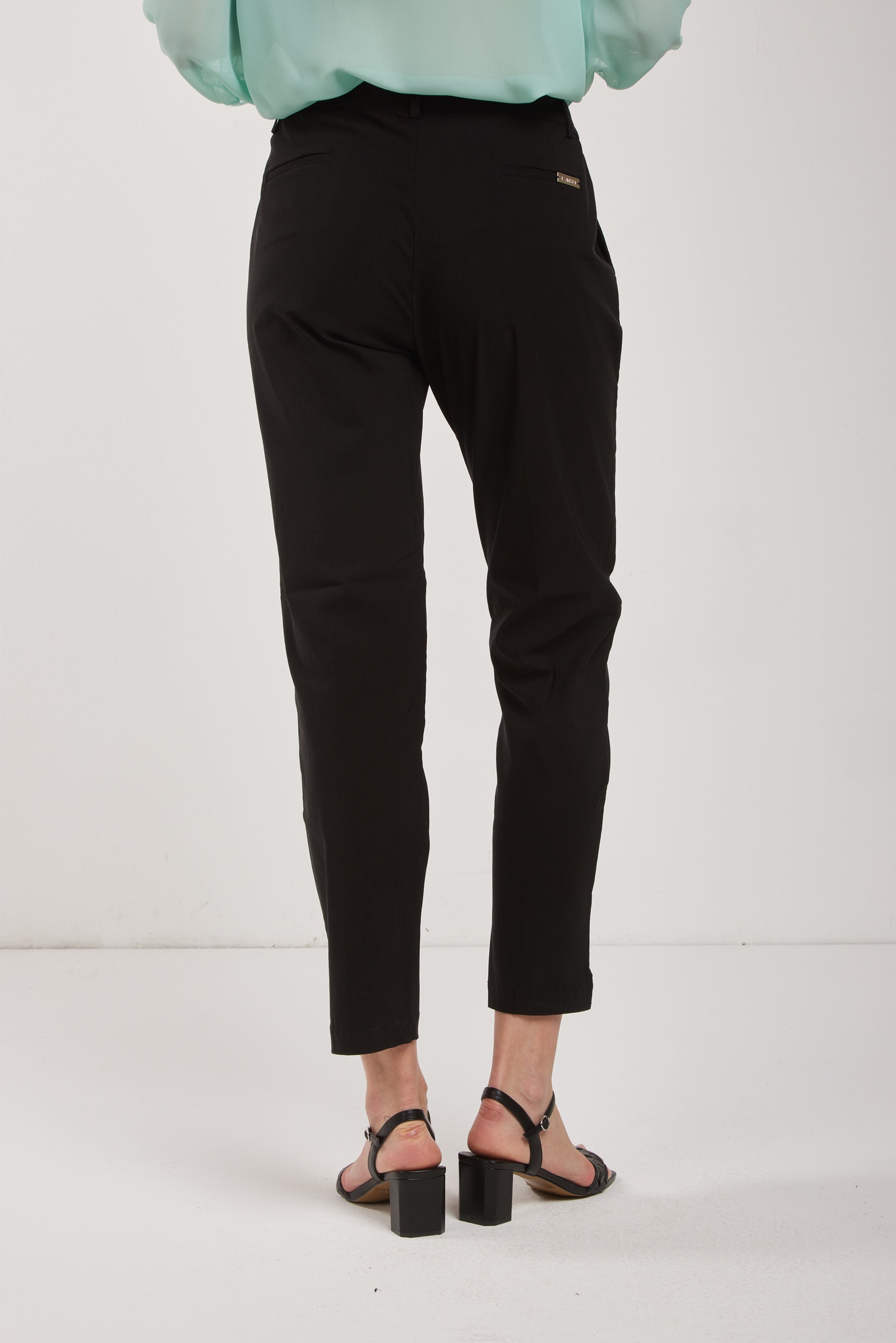 TWINSET Pantalone a Sigaretta Nero