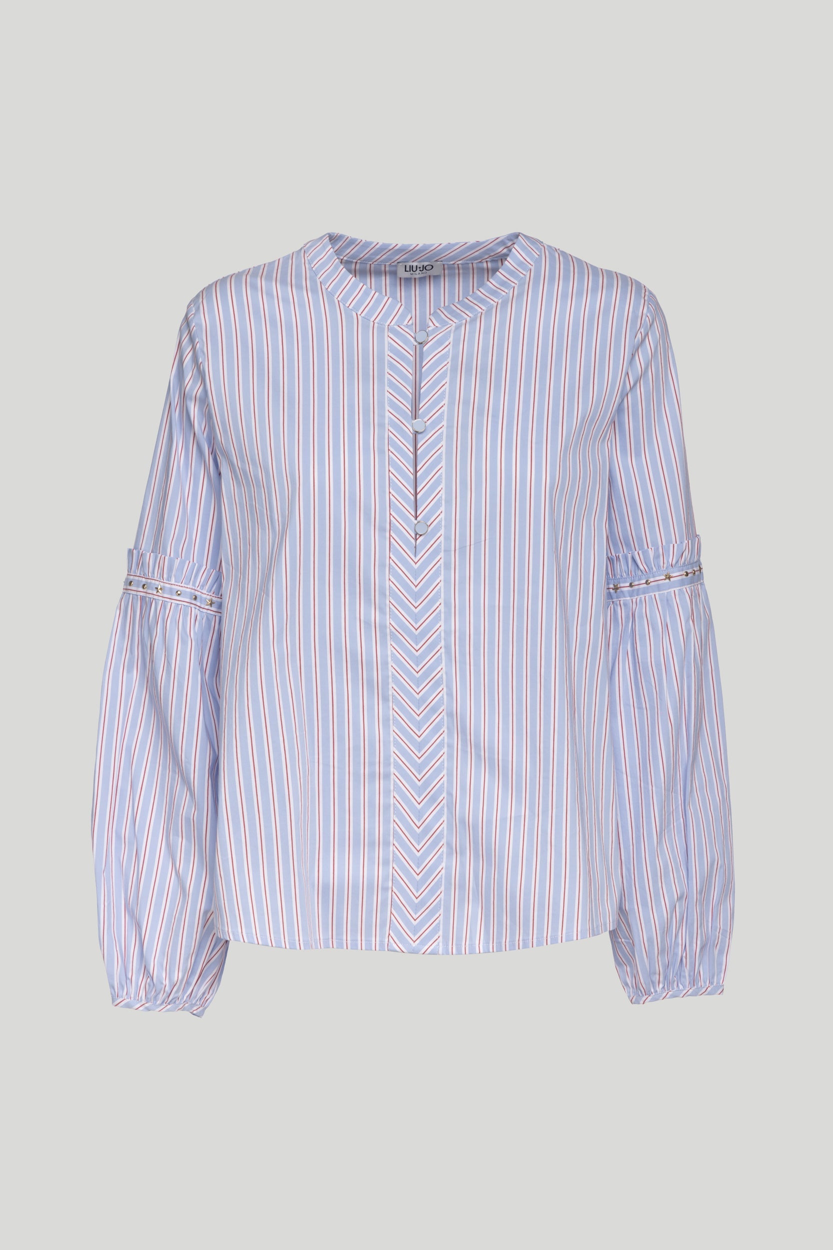LIU-JO Korean Striped Shirt