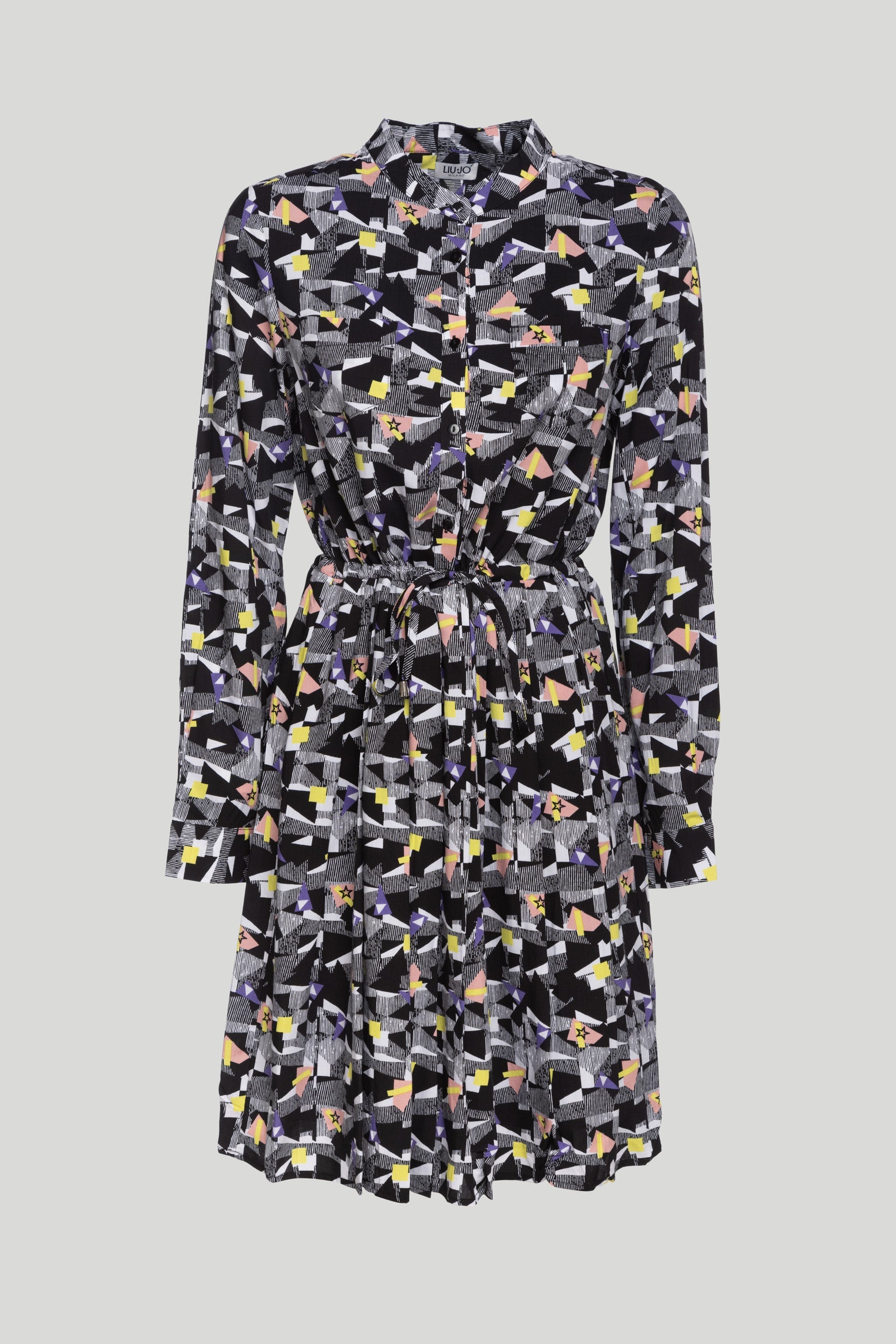 LIU-JO Geometric Chemisier Dress