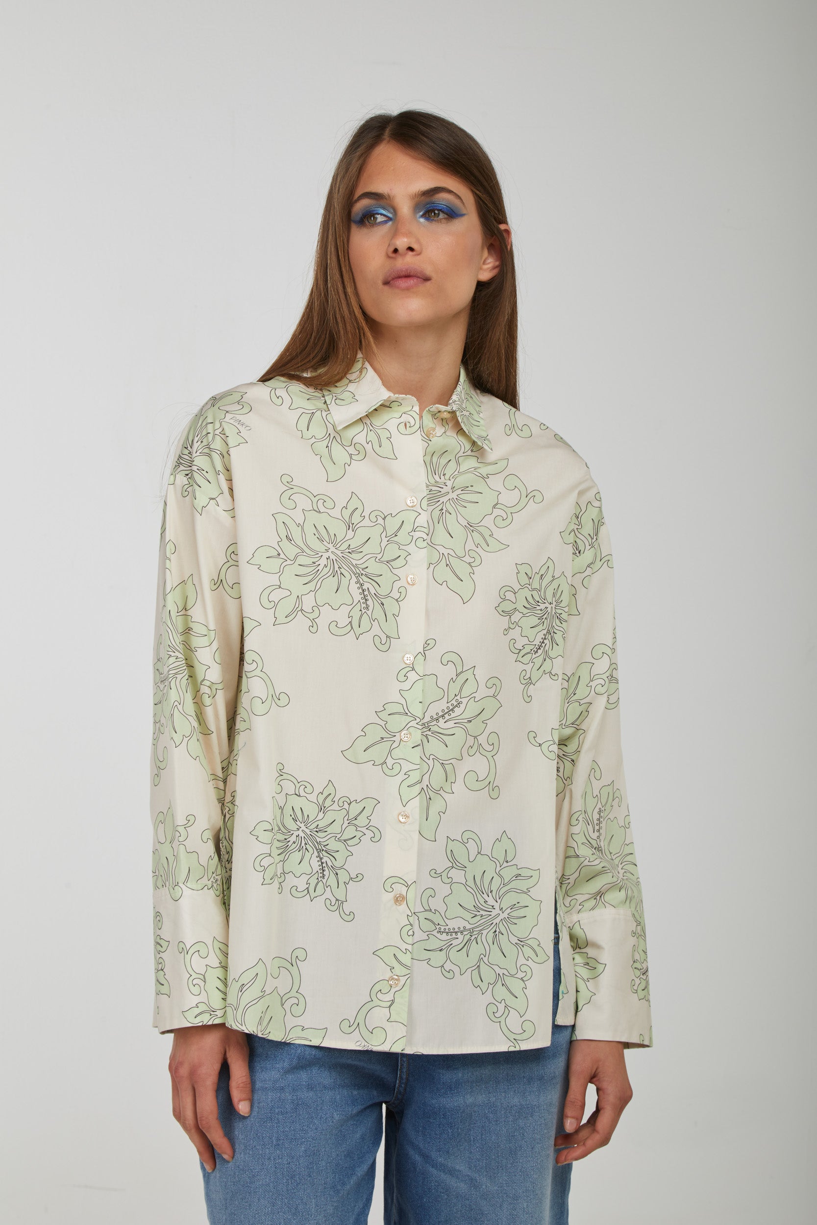 PINKO Camicia Avorio HAWAII