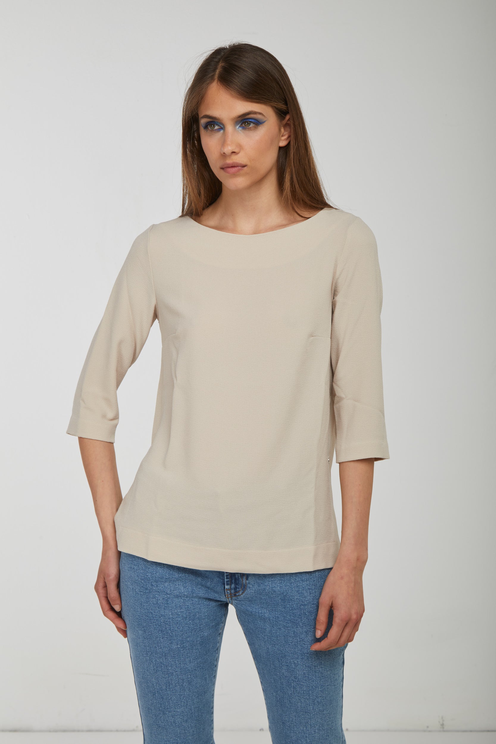 OTTOD'AME Maglia Beige