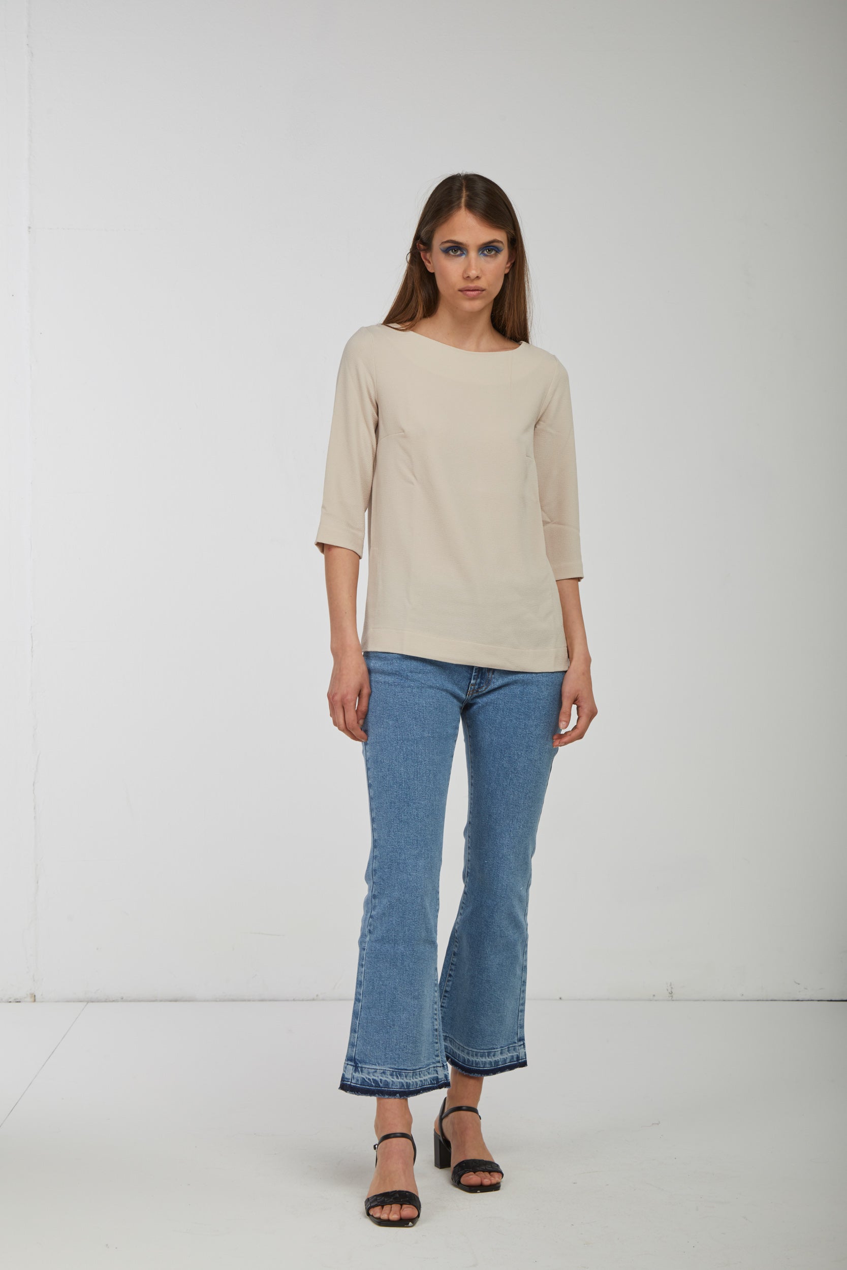 OTTOD'AME Maglia Beige