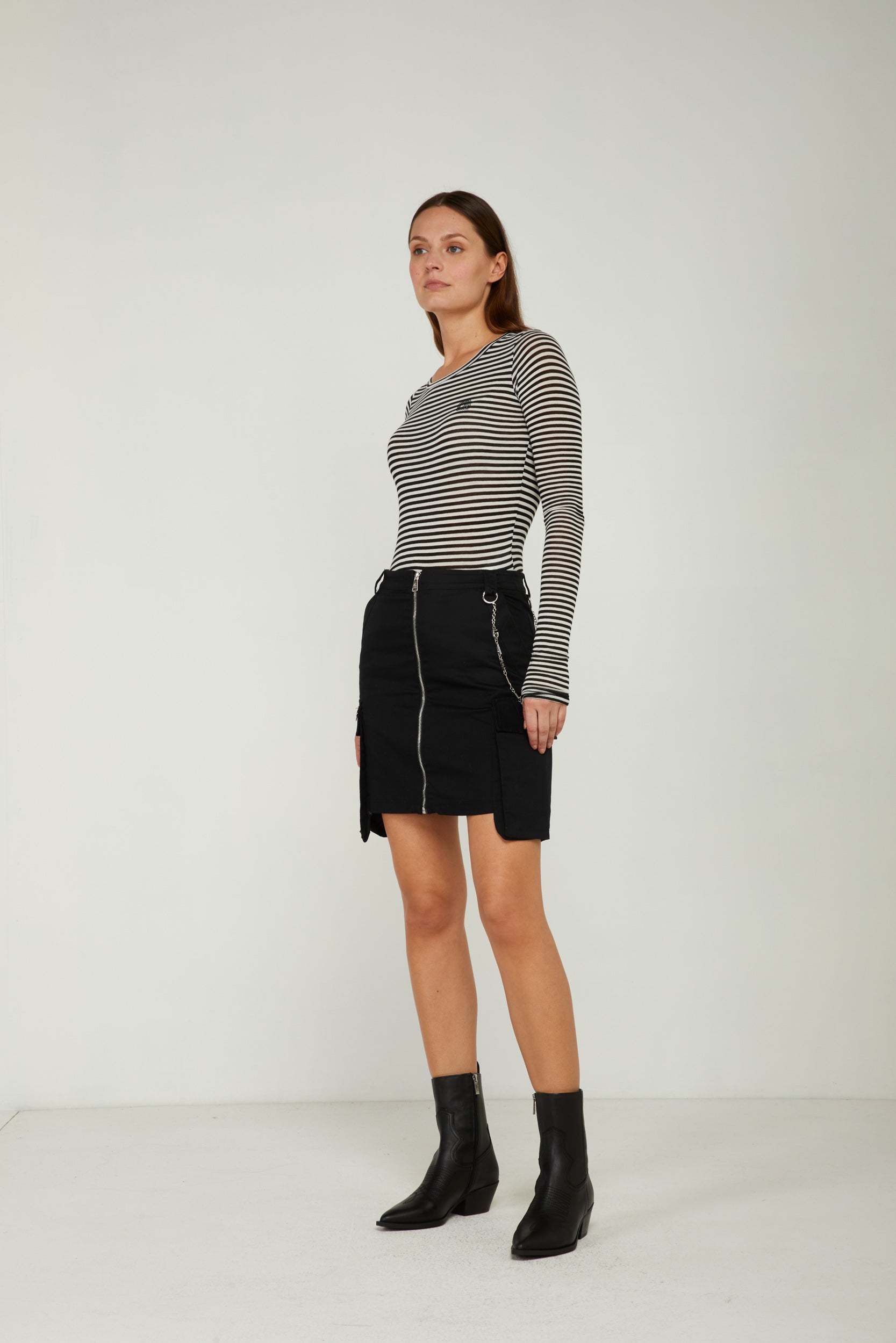 GAELLE Striped Shirt