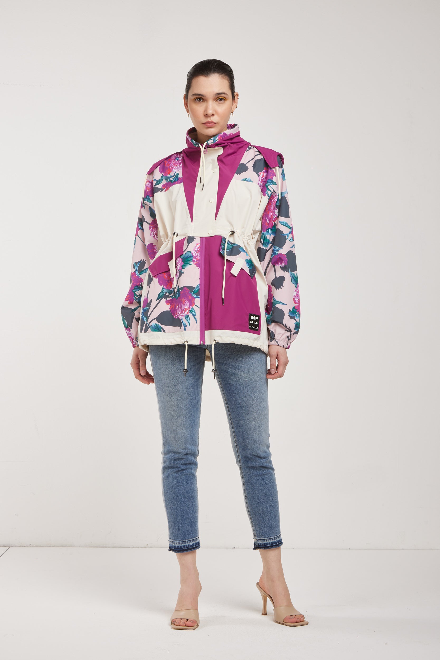OOF WEAR Floral Fantasy Windbreaker