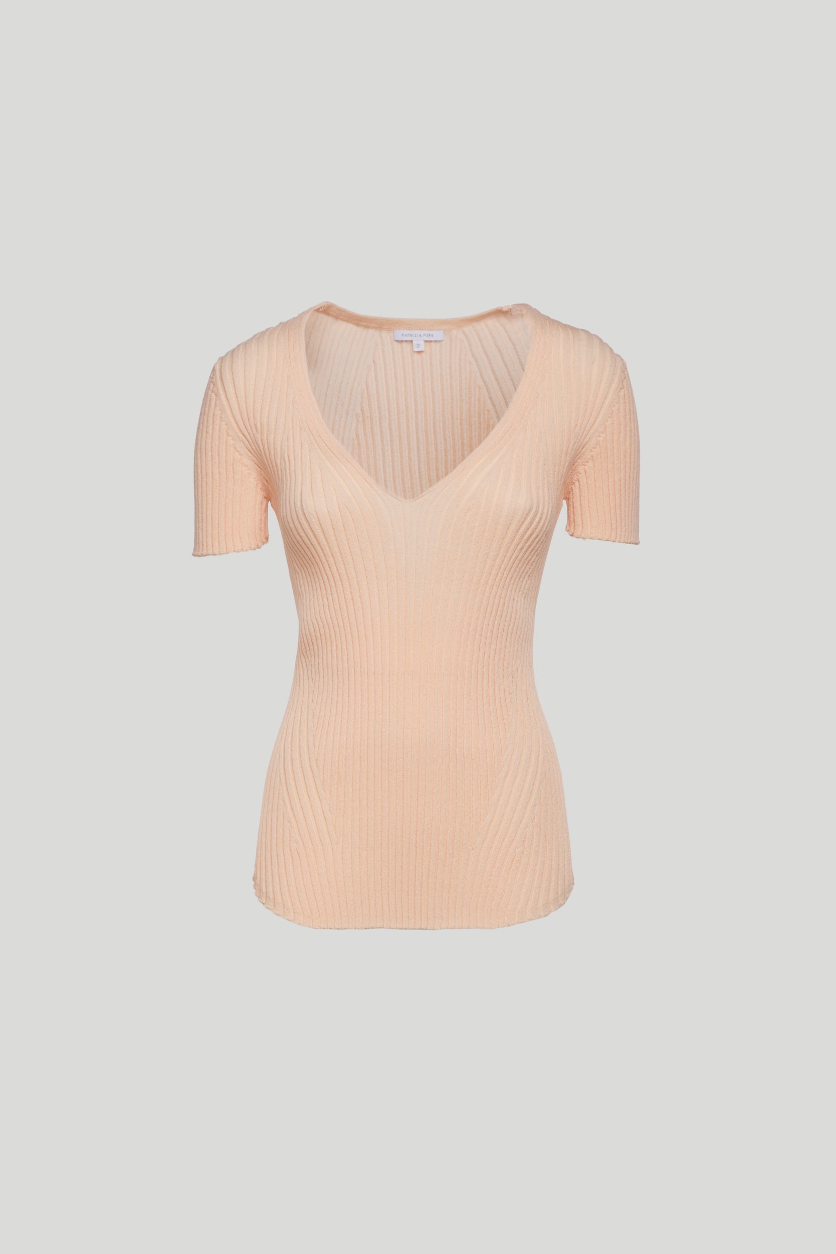 PATRIZIA PEPE T-Shirt in Maglia Rosa