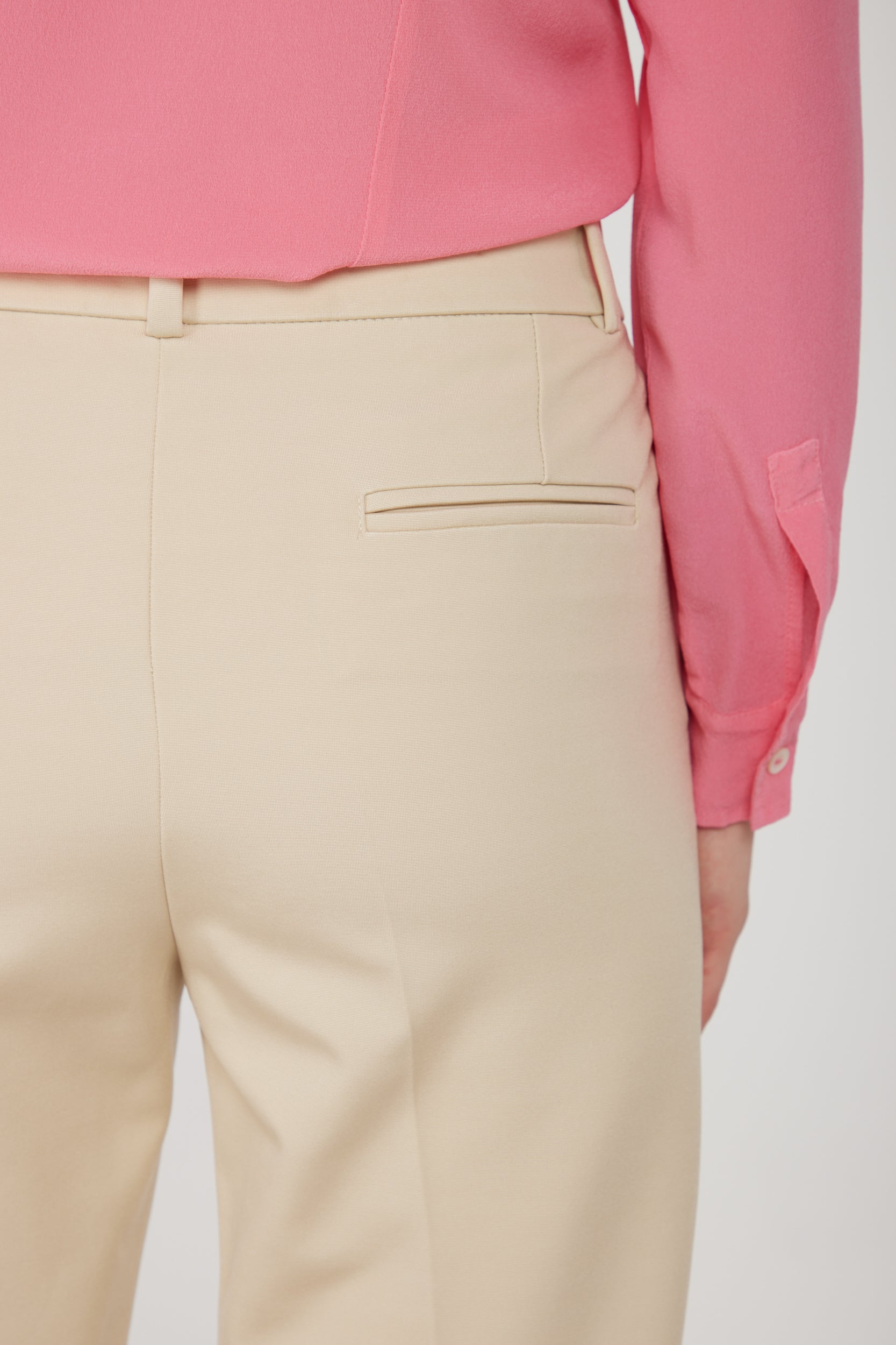 PINKO Pantalone a Sigaretta Beige