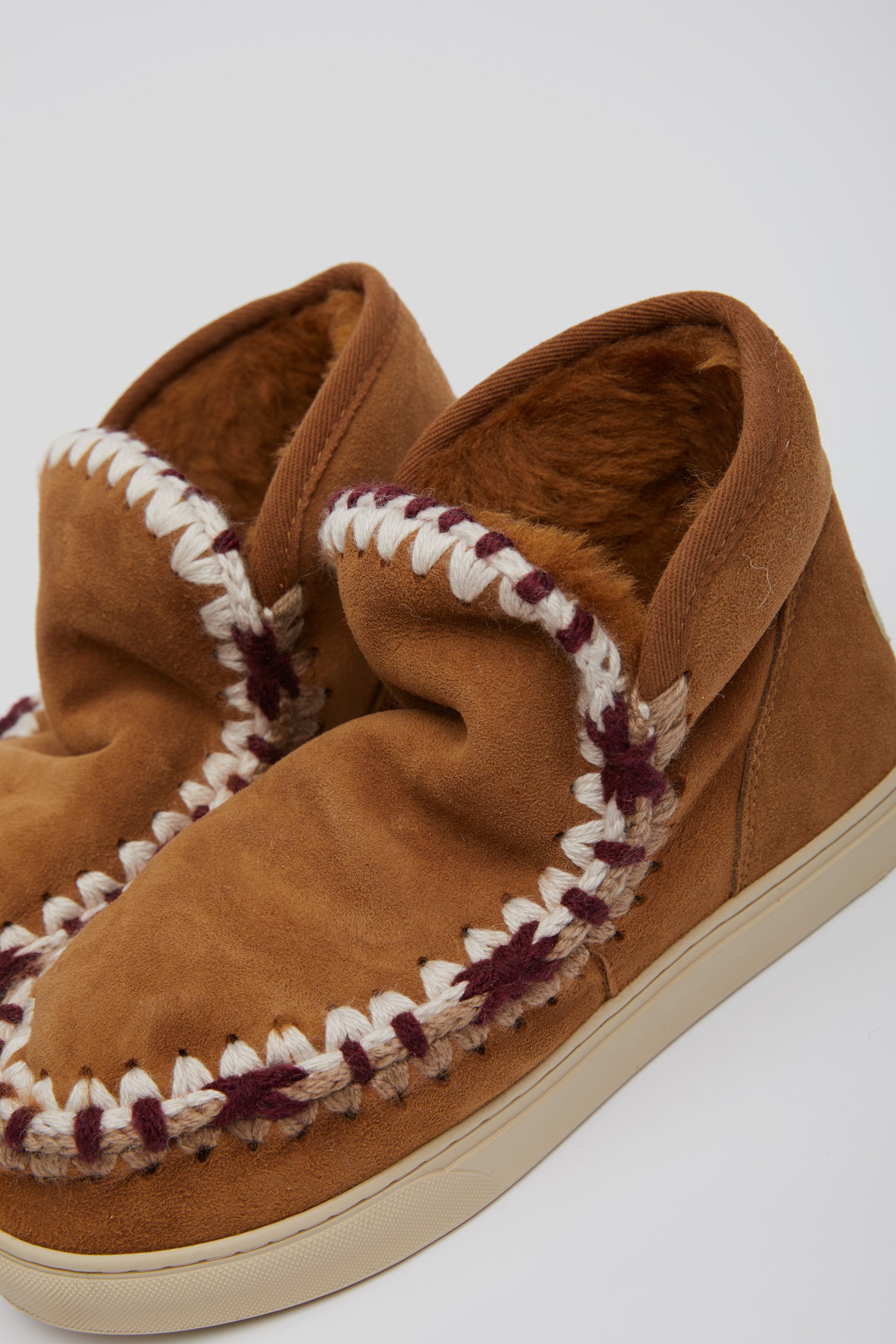 MOU "Eskimo sneaker overstiching" Cognac
