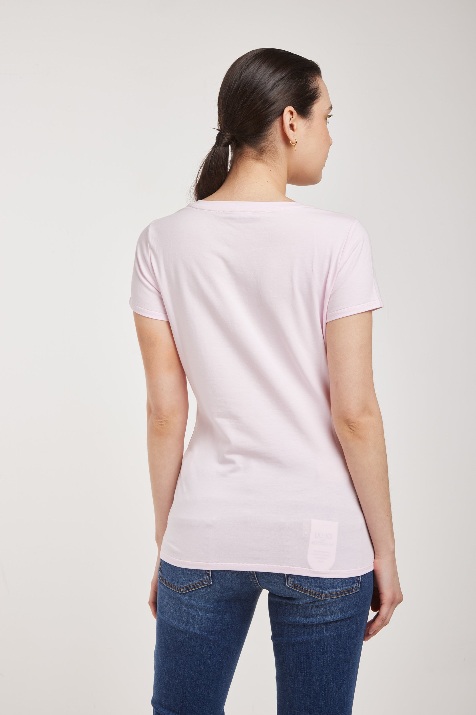 LIU-JO T-Shirt Rosa "HIGH HEAT"