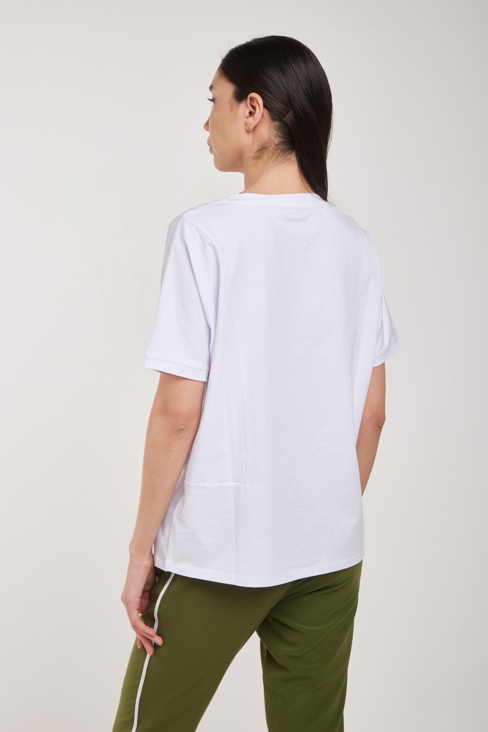 LIU-JO T-Shirt Logo Bianca