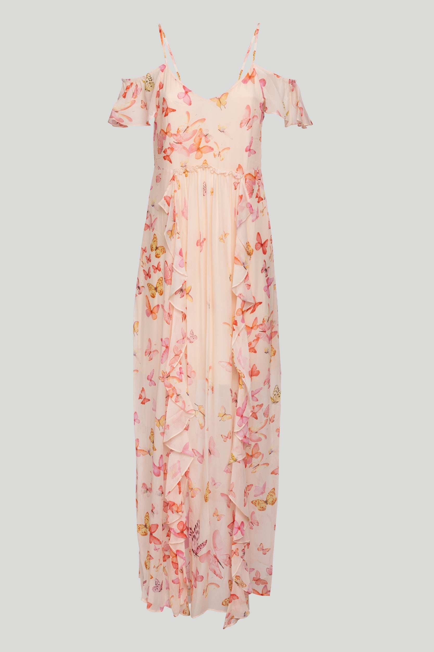 TWINSET Butterflies Chiffon Dress