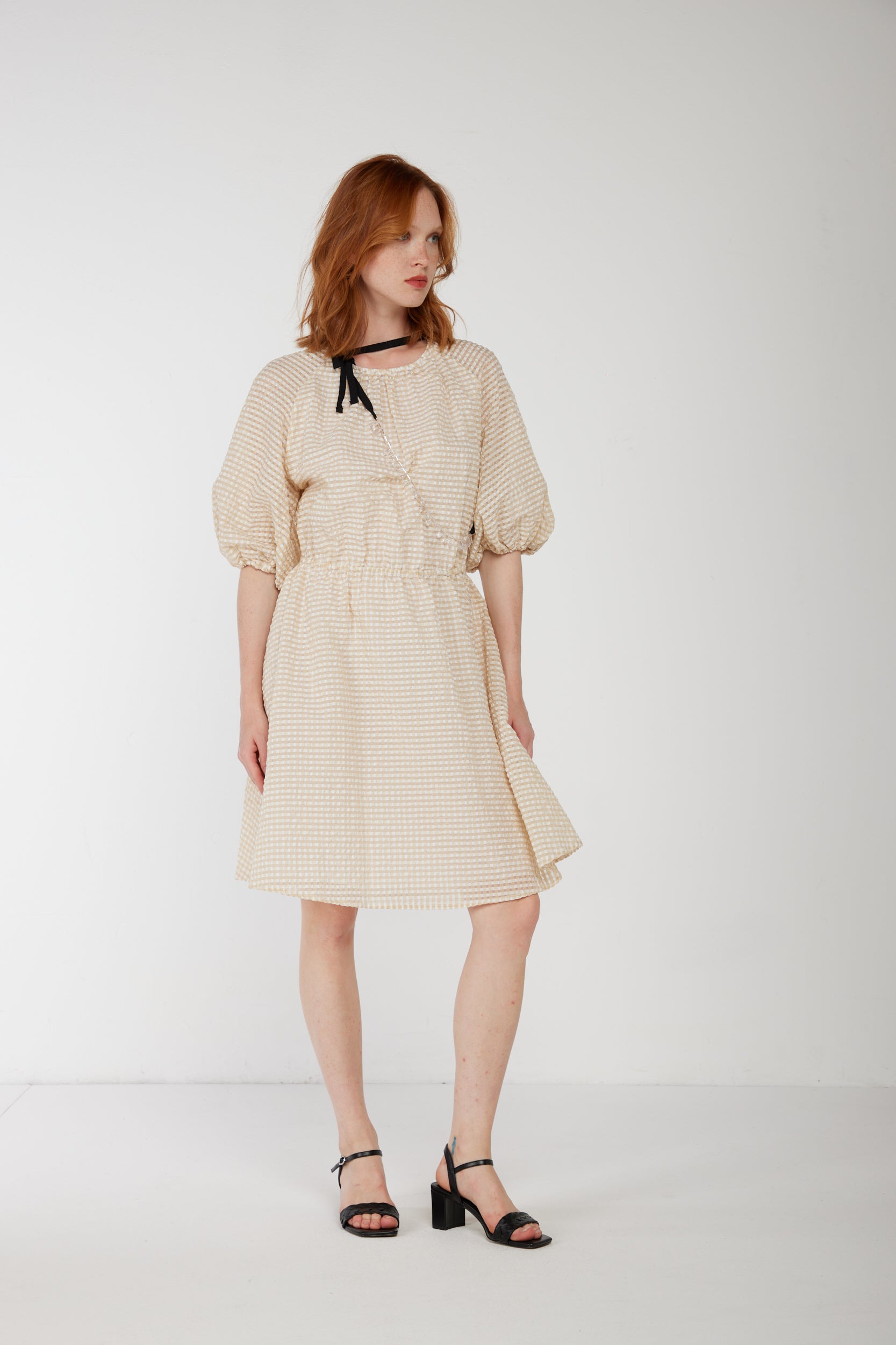 OTTOD'AME Checkered dress
