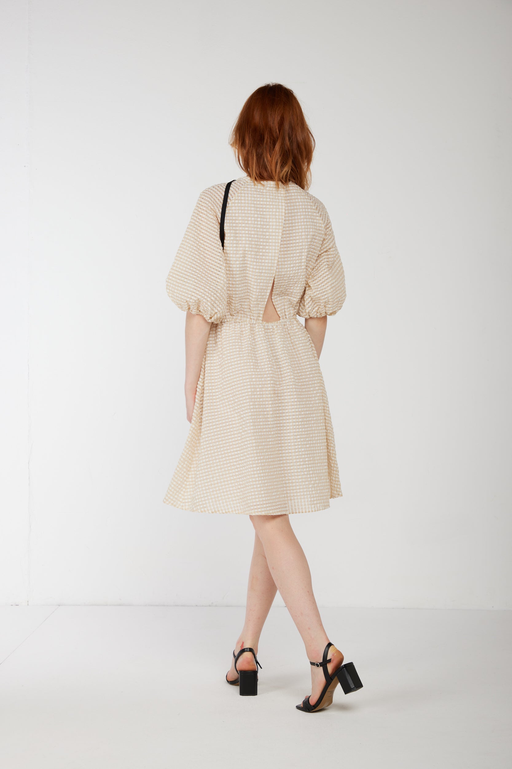 OTTOD'AME Checkered dress