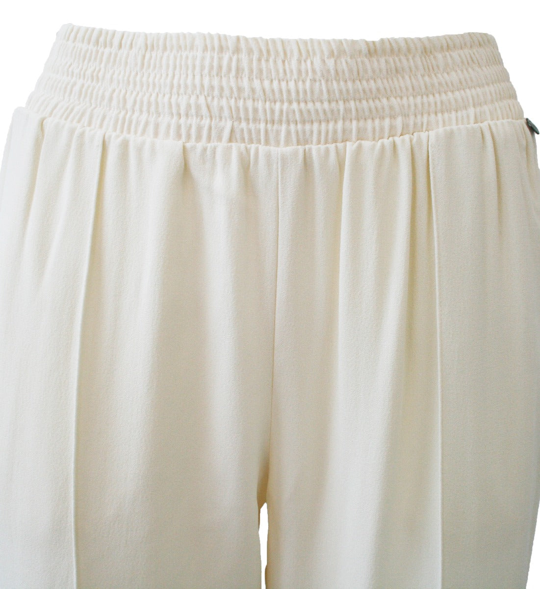 TWINSET Pantaloni Dritti Bianchi