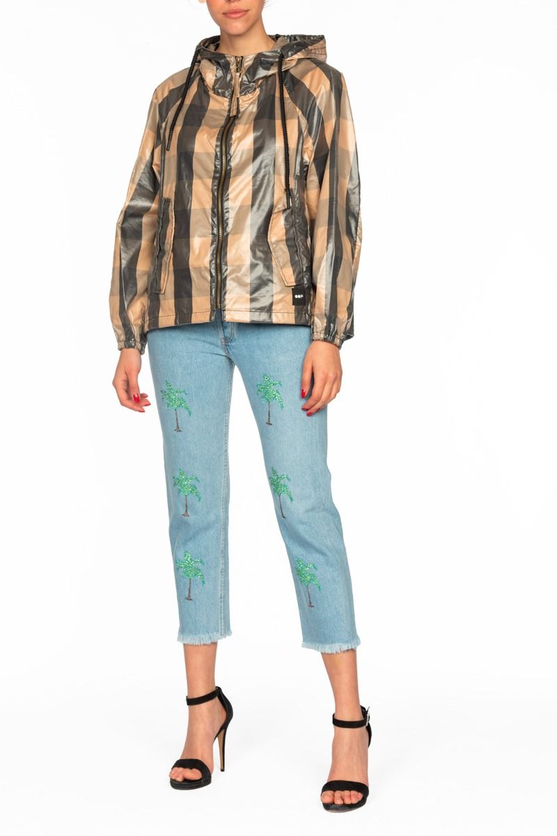 Short Checked Jacket OOF WEAR