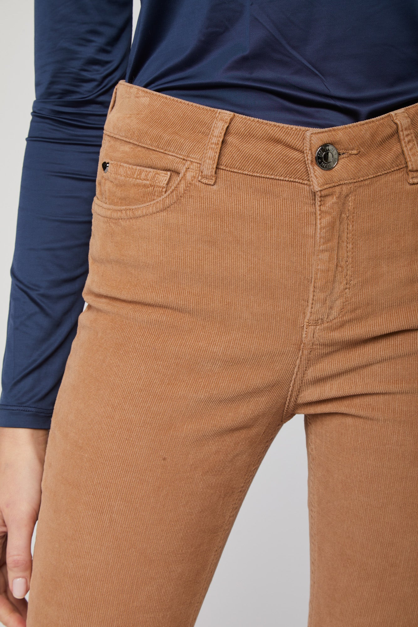 TWINSET Pantalone Flare Beige