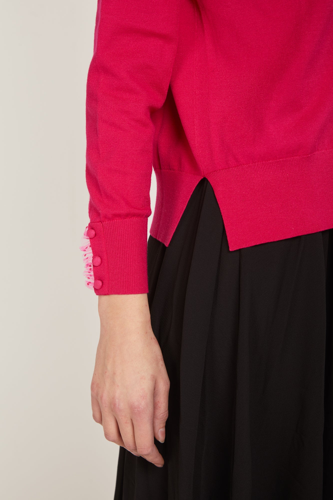 PRINCESSE LODO Cardigan Fucsia