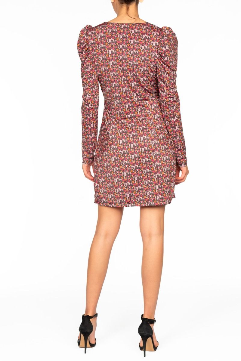 ALESSANDRA GALLO Abito a Portafoglio Fiori