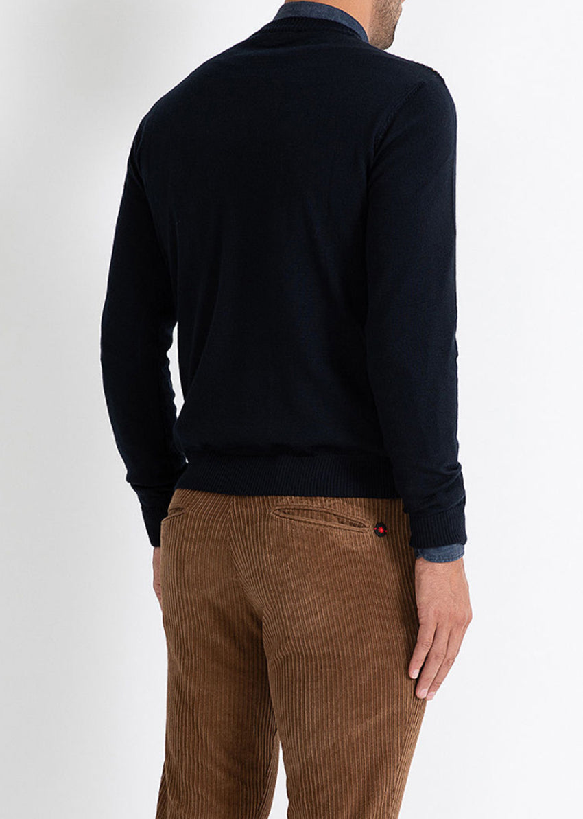 MANUEL RITZ Maglia in lana con Intreccio