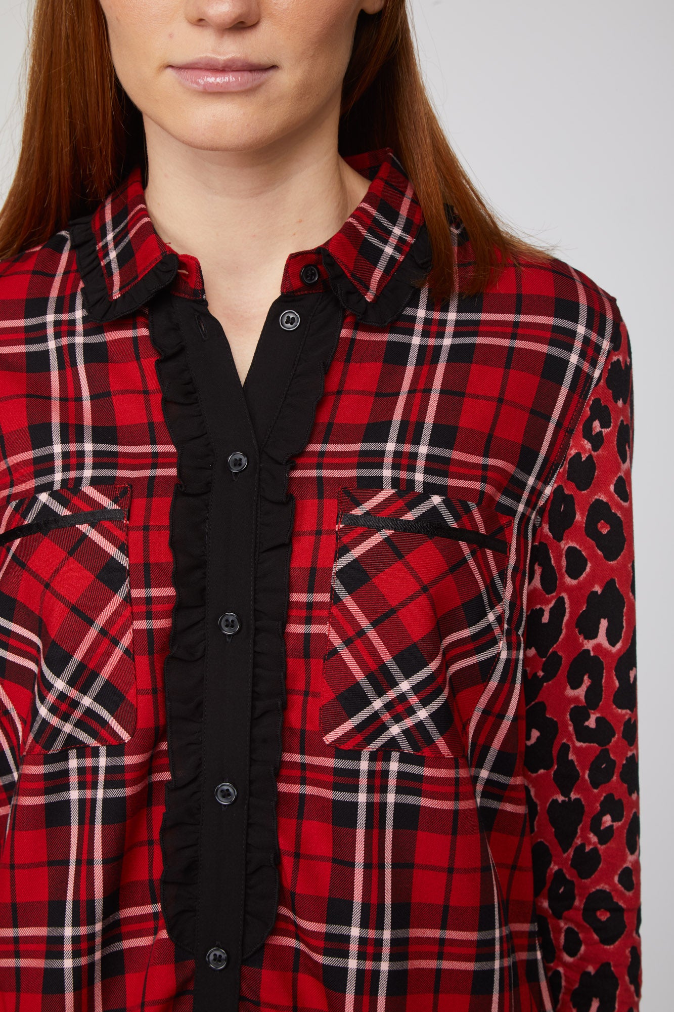 TWINSET Camicia Rossa Mix & Match