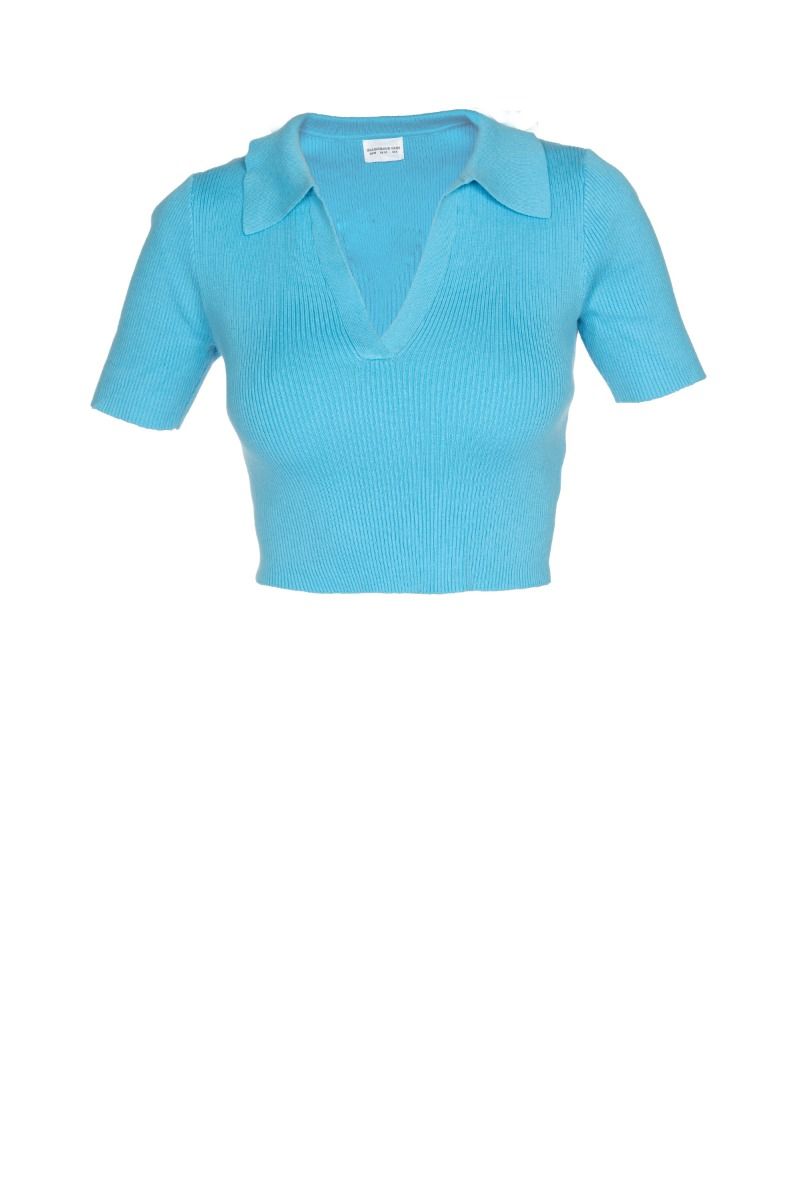 GLAMOROUS Crop Top Celeste