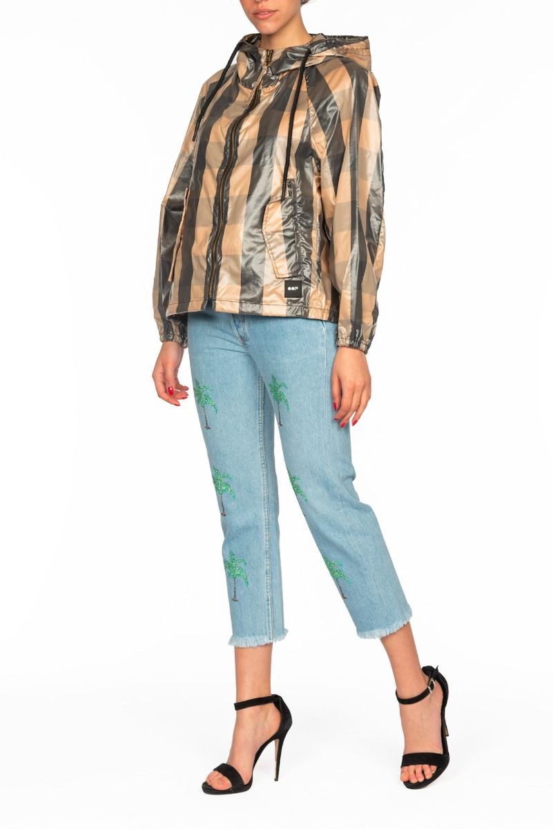 OOF WEAR Giacca Corta a Quadri