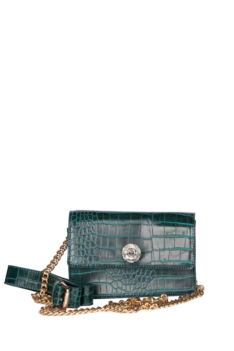 RUE MADAM Marsupio e Pochette Texas Double Verde