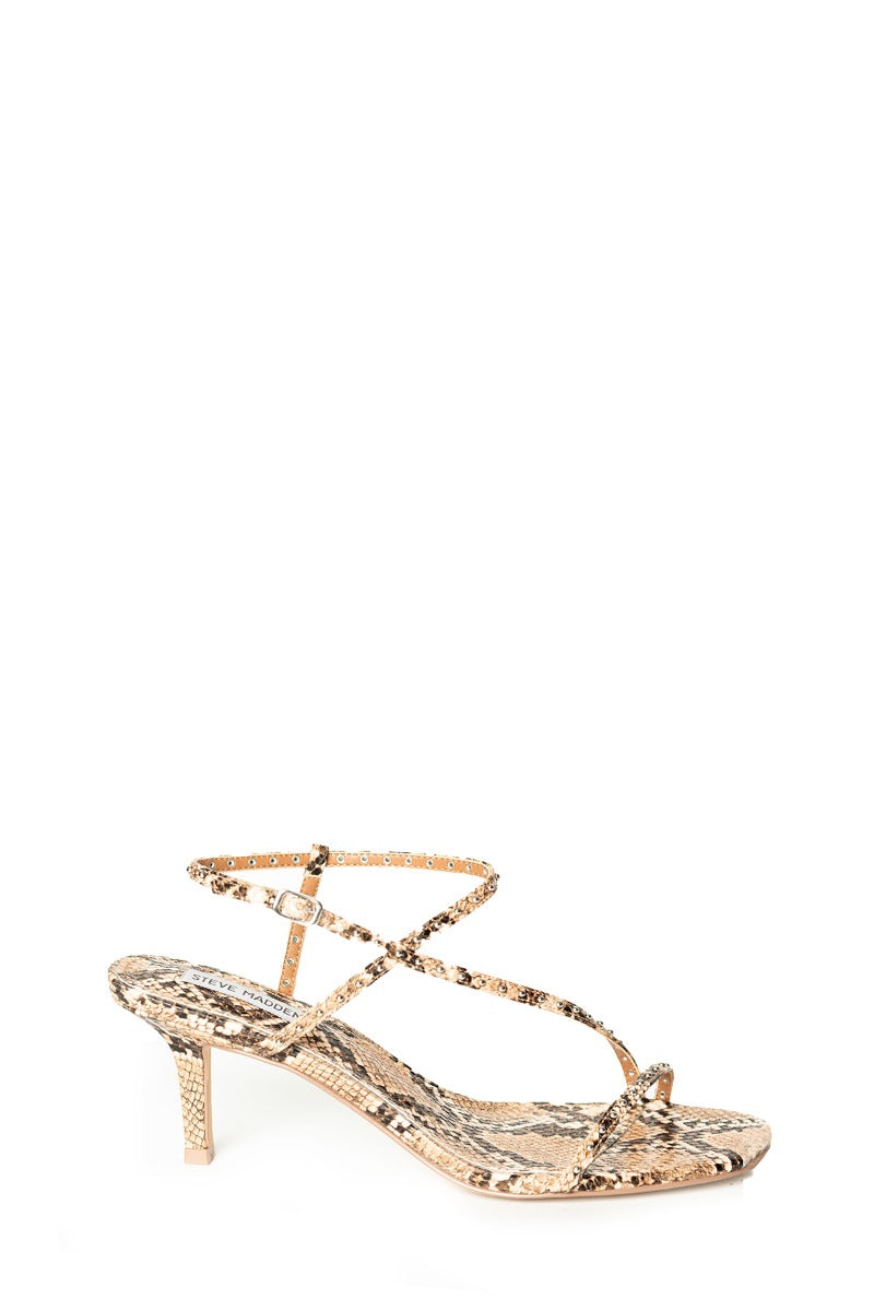 STEVE MADDEN Sandalo con Tacco Lizzo Snake