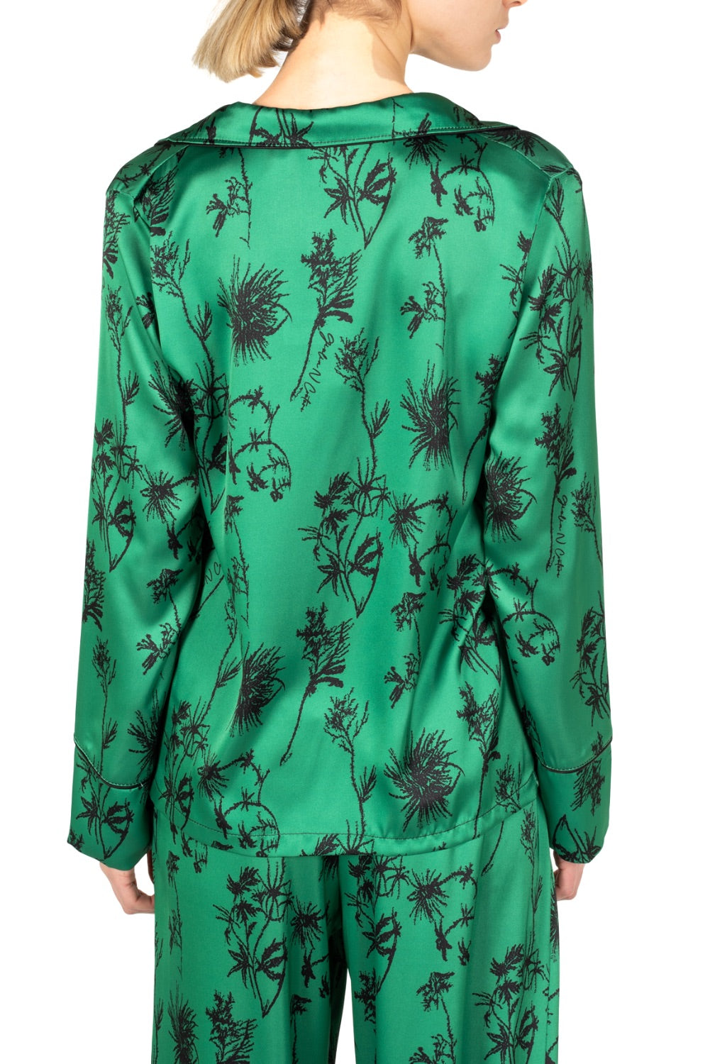 GIULIA N COUTURE® Camicia Verde Floreale