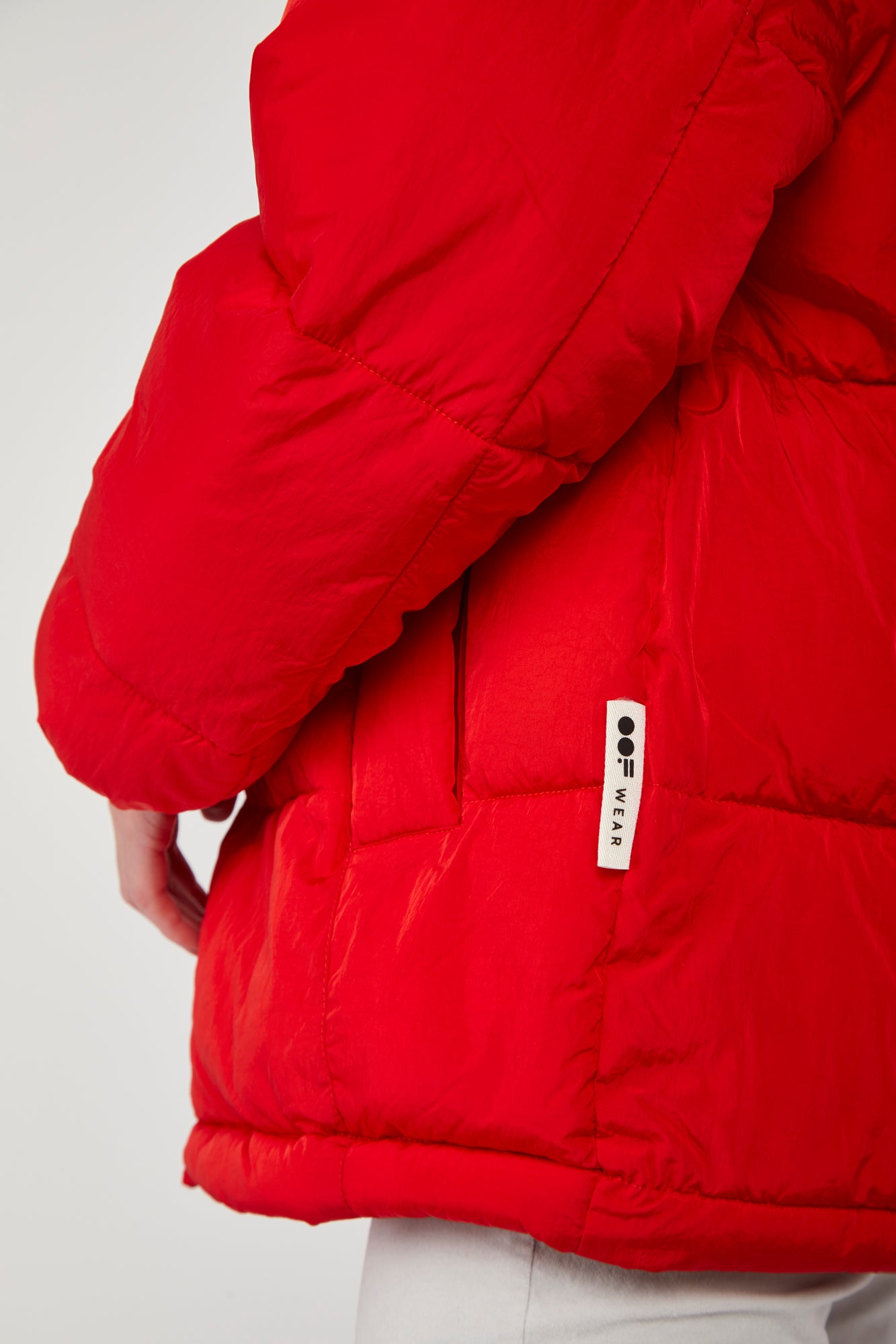 OOF WEAR Piumino Oversize Rosso