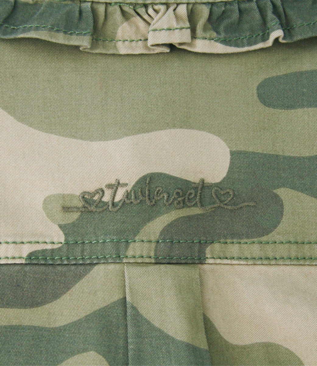 TWINSET GIRL
Twinset camouflage print shirt