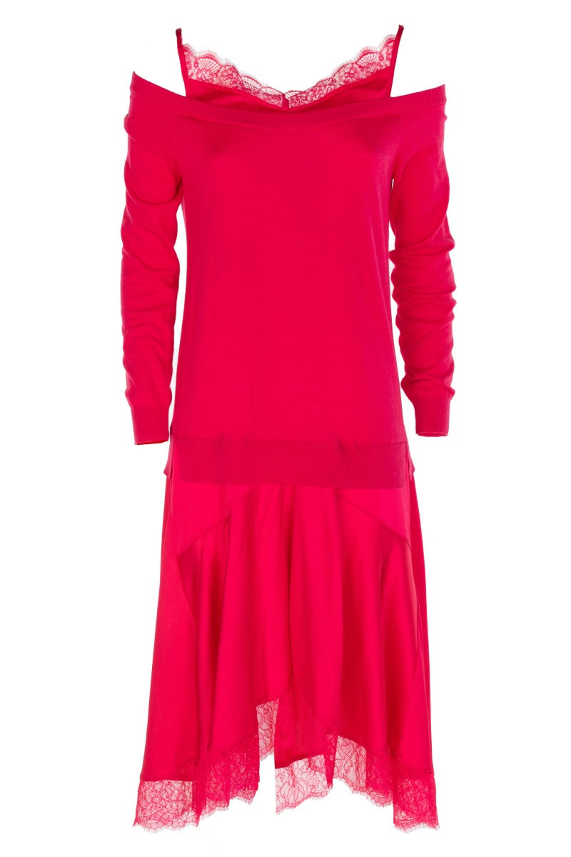 TWINSET Abito Sottoveste Amarena