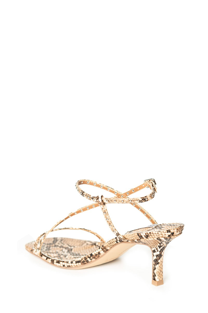 STEVE MADDEN Sandalo con Tacco Lizzo Snake