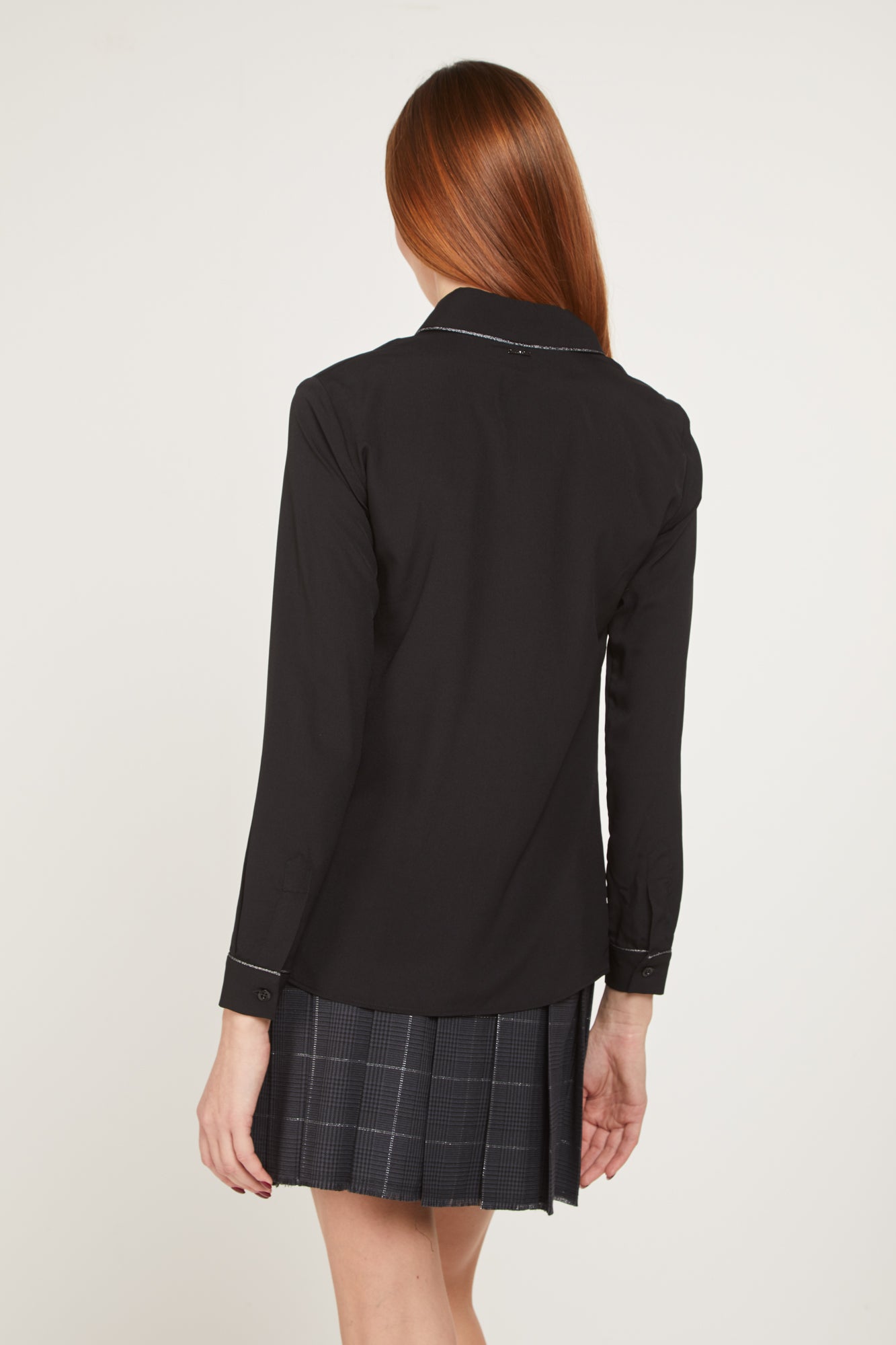 LIU-JO Camicia Frange Argento