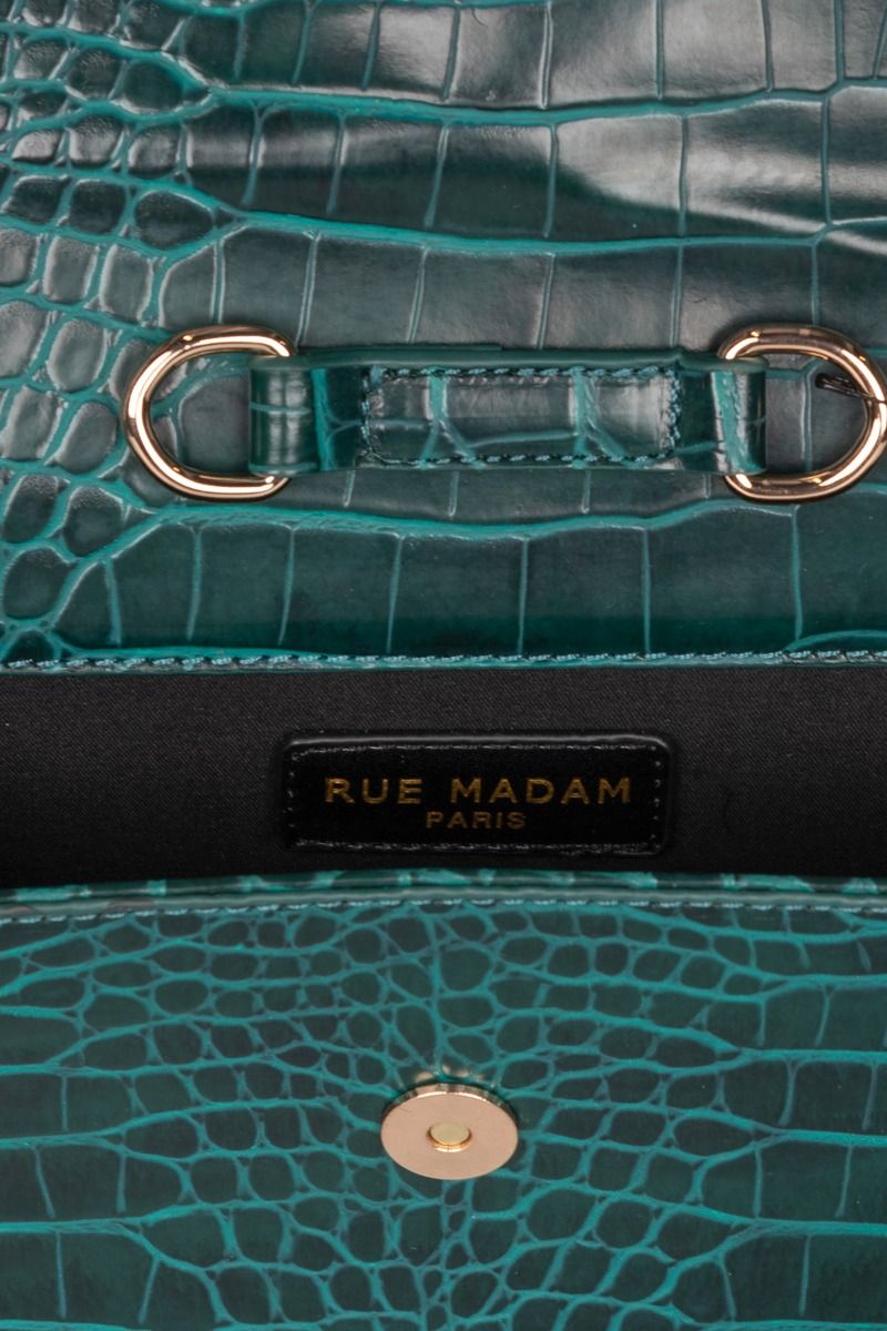 RUE MADAM Marsupio e Pochette Texas Double Verde