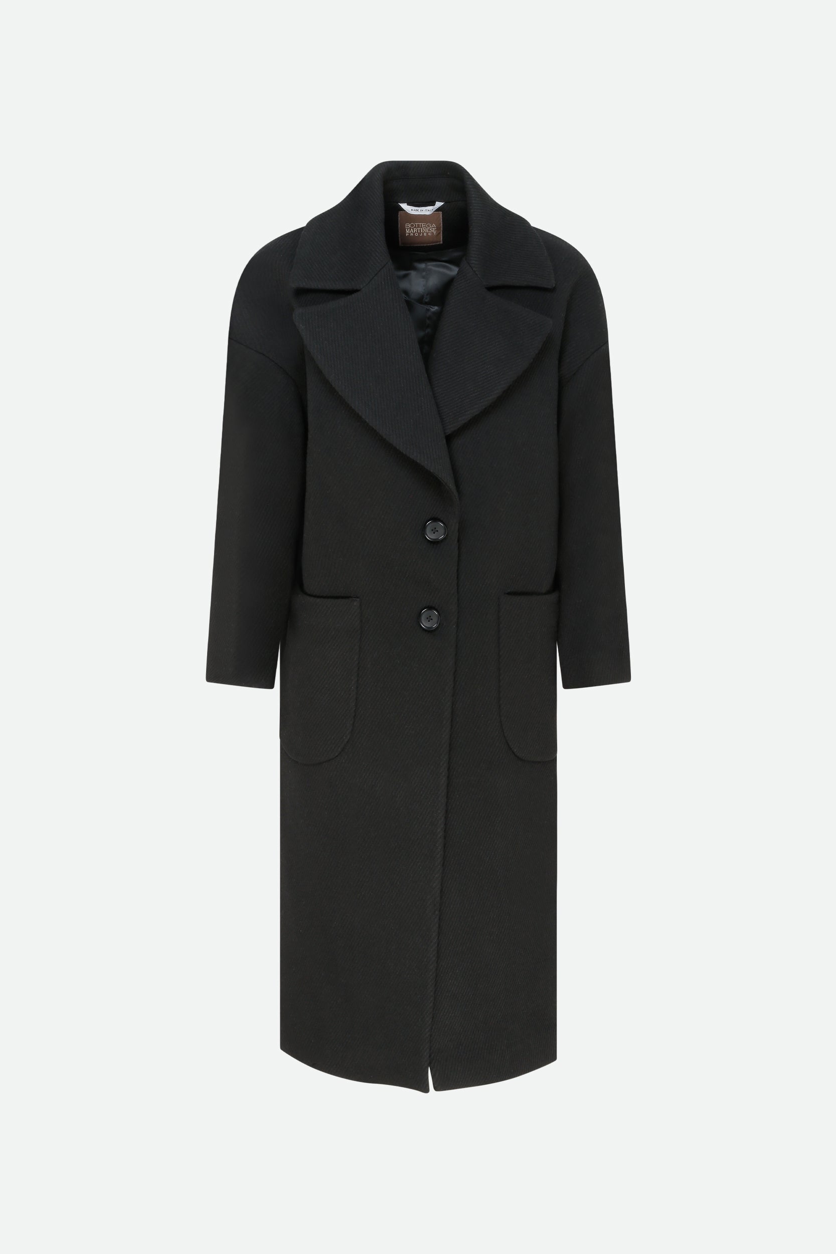 Bottega Martinese Cappotto Nero