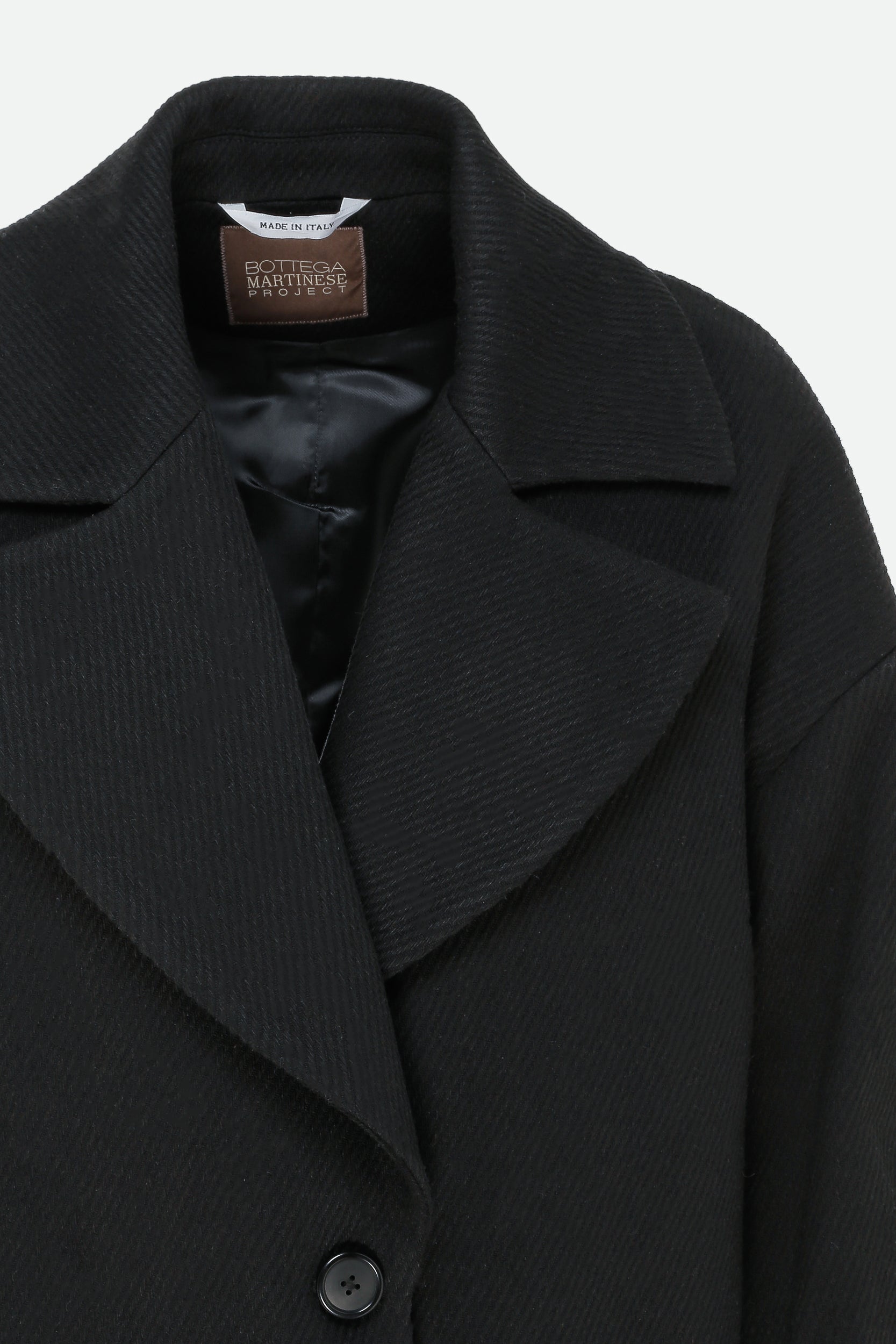 Bottega Martinese Cappotto Nero