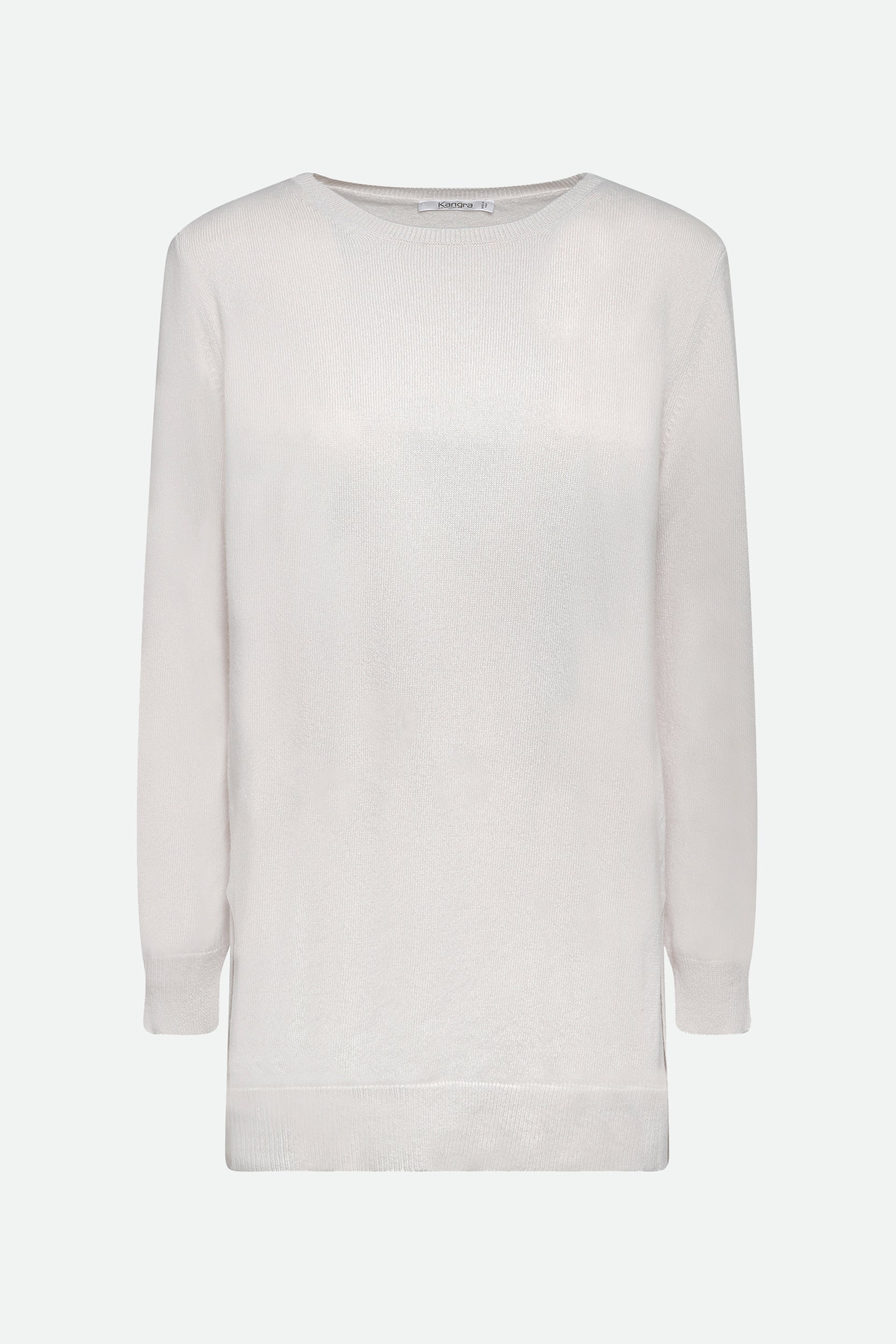 Kangra Maglia in Lana Bianca